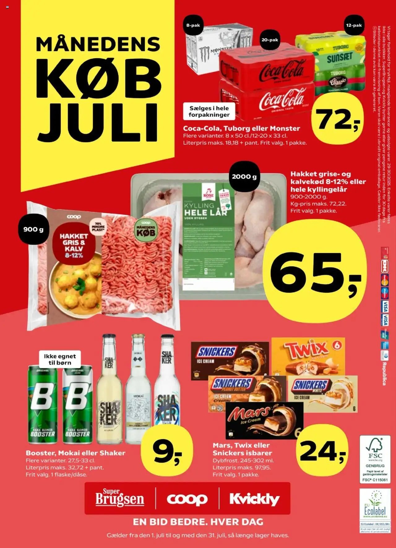 Kvickly - Tilbudsavis (2025-07-18 - 2025-07-31)