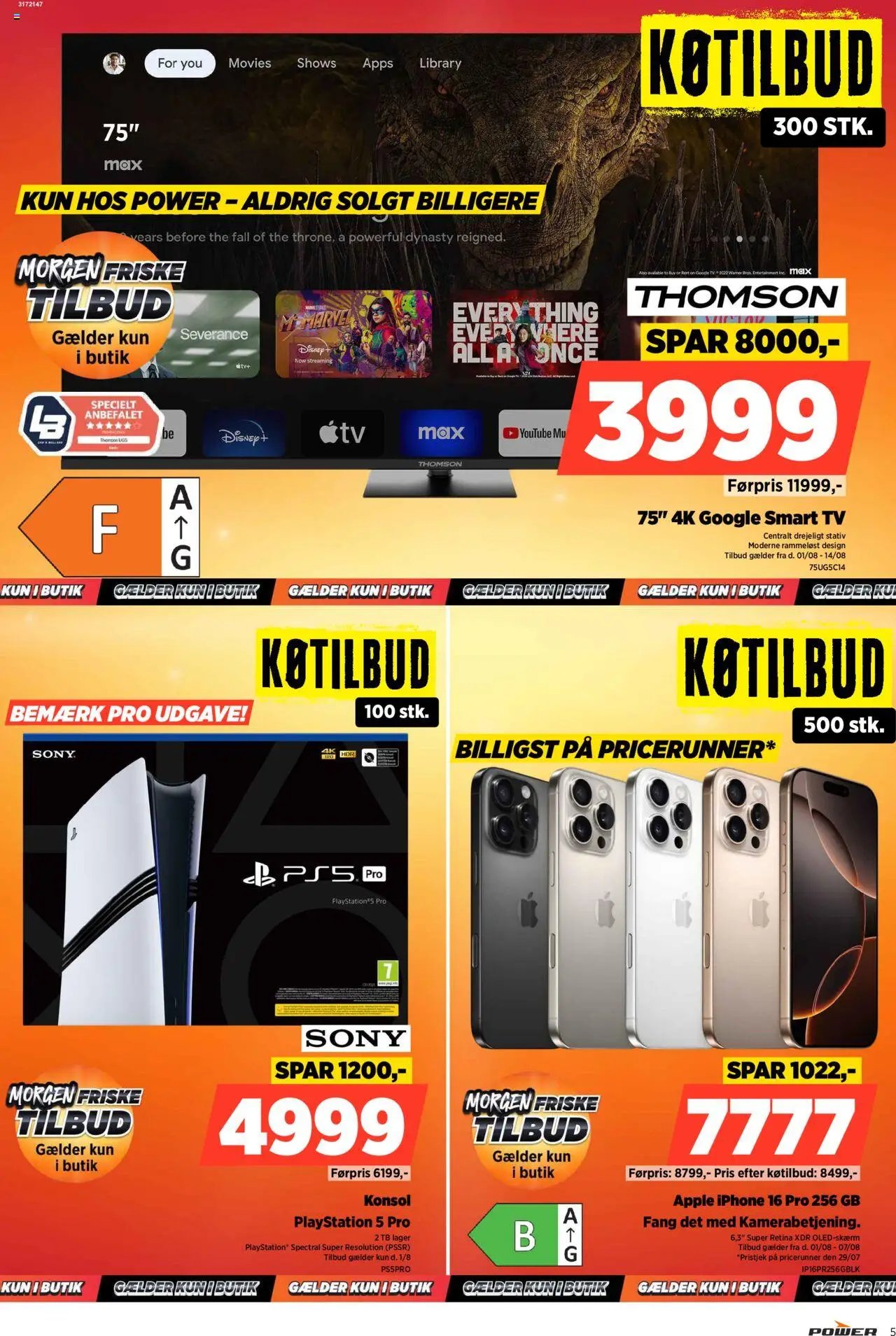 Power - Tilbudsavis (2025-07-31 - 2025-08-28)