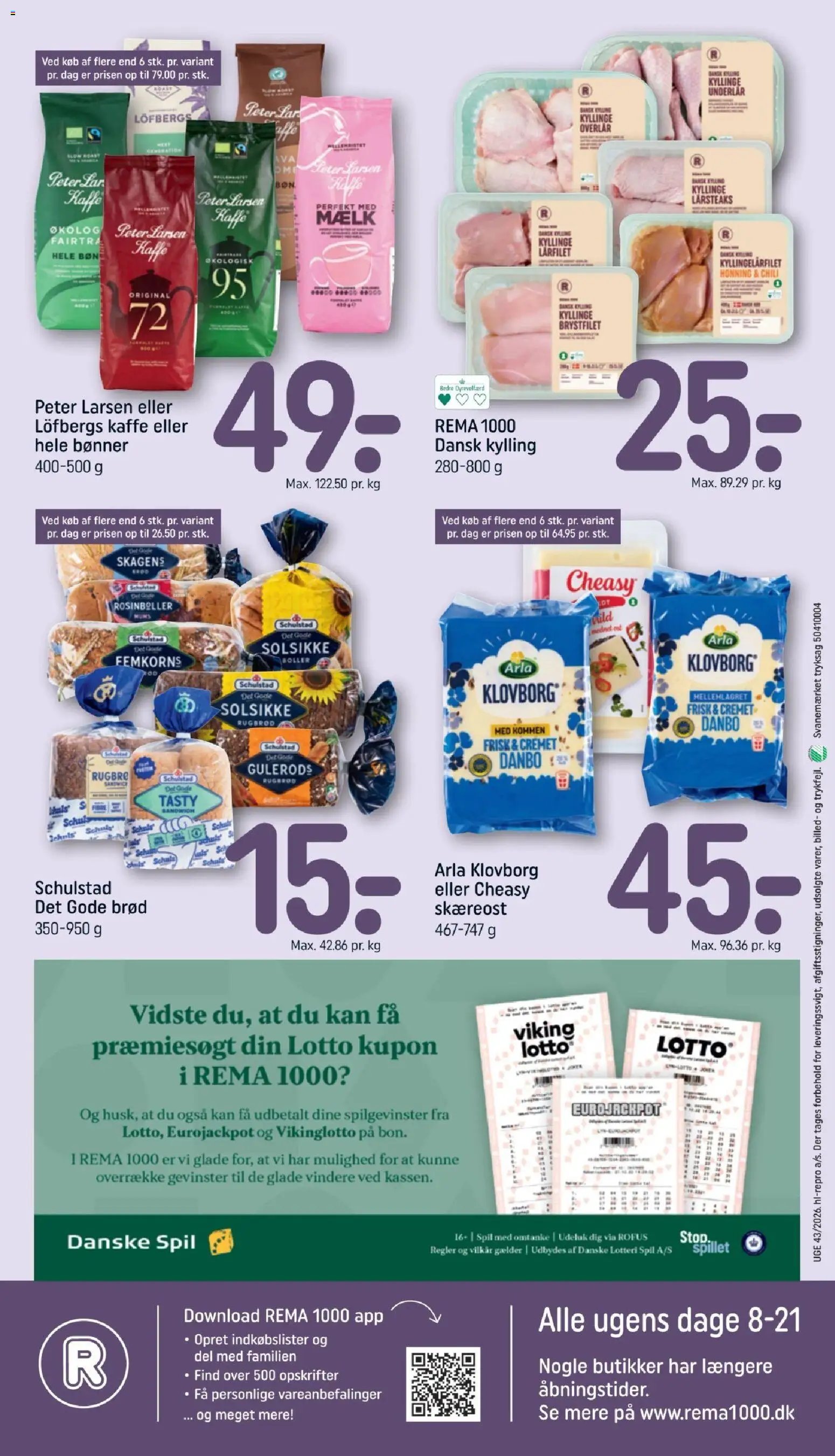 Rema 1000 - Tilbudsavis Uge 43