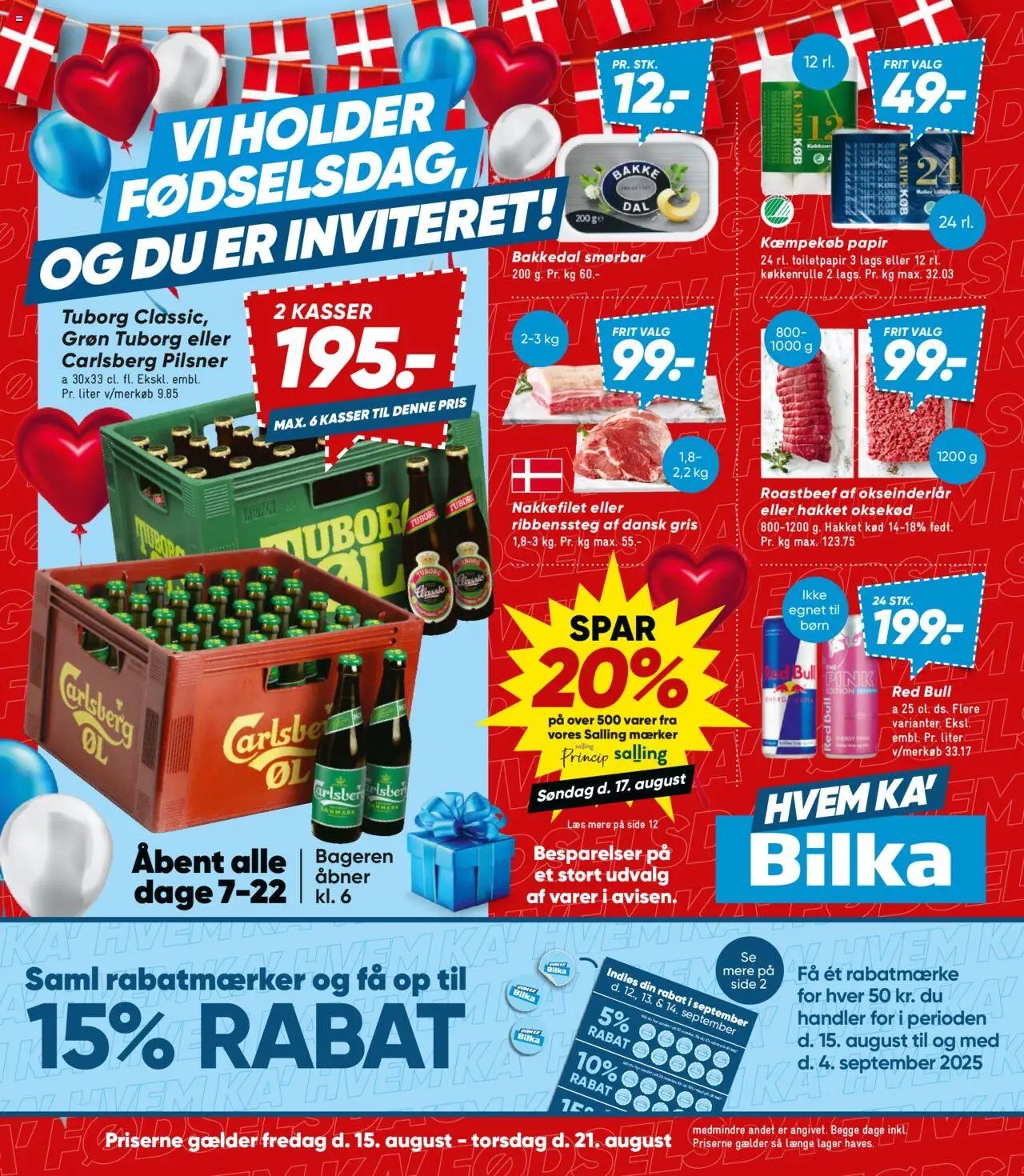 Bilka - Tilbudsavis (2025-08-15 - 2025-08-21)