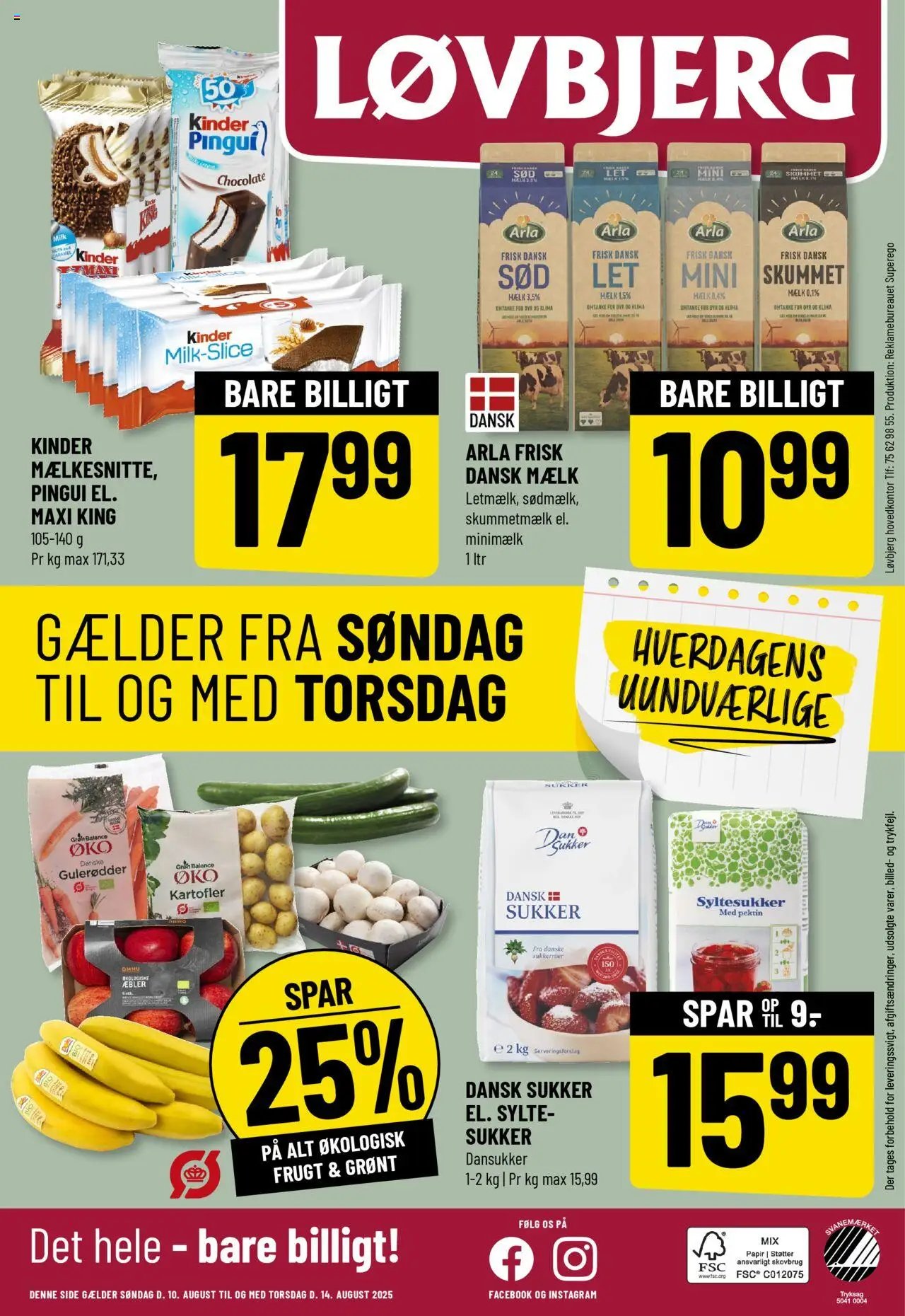 Løvbjerg - Tilbudsavis (2025-08-08 - 2025-08-14)