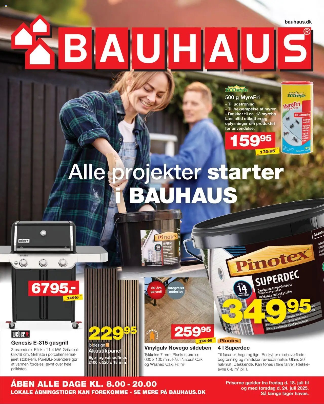 Bauhaus - Tilbudsavis (2025-07-18 - 2025-07-24)