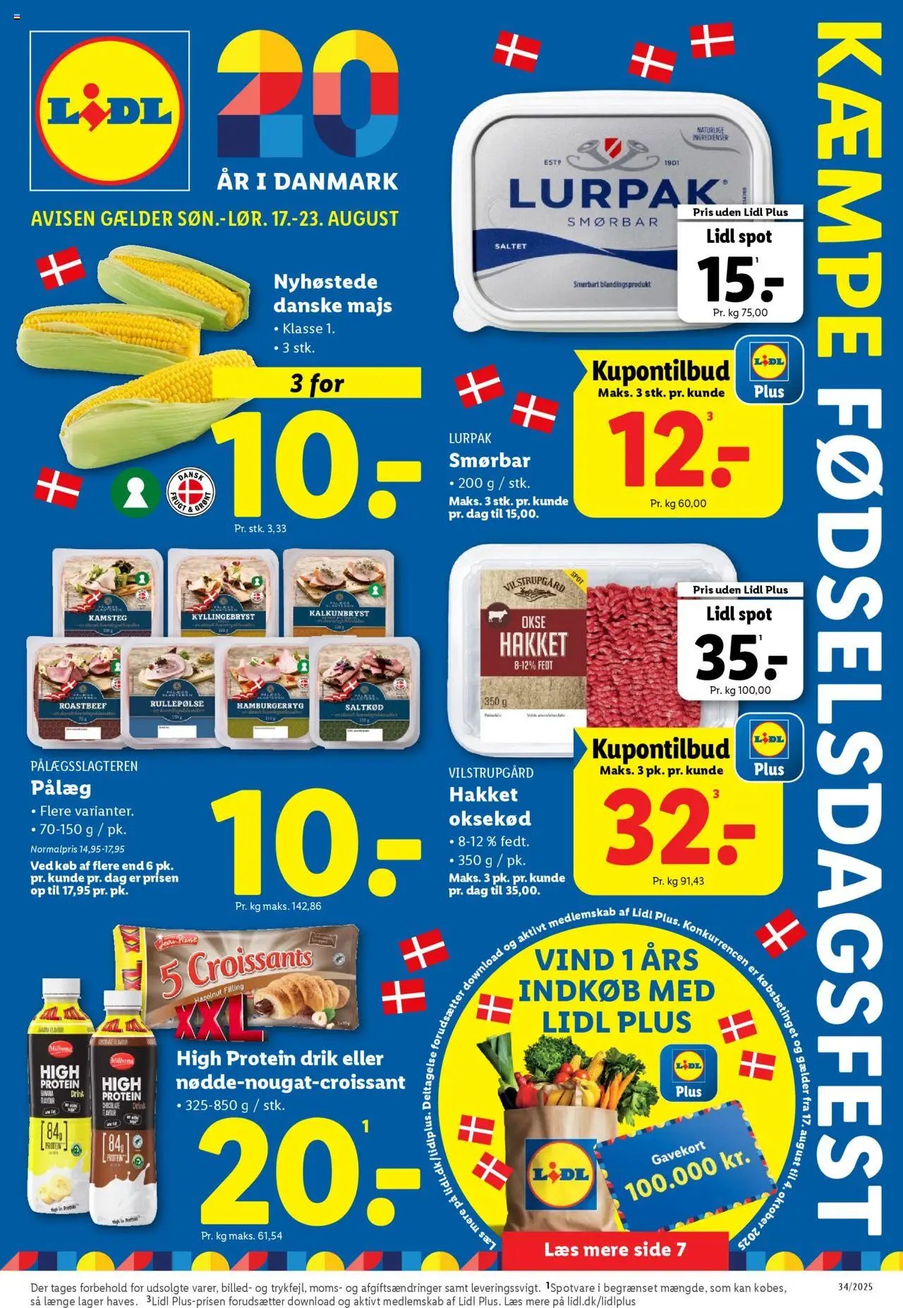 Lidl - Tilbudsavis (2025-08-17 - 2025-08-23)