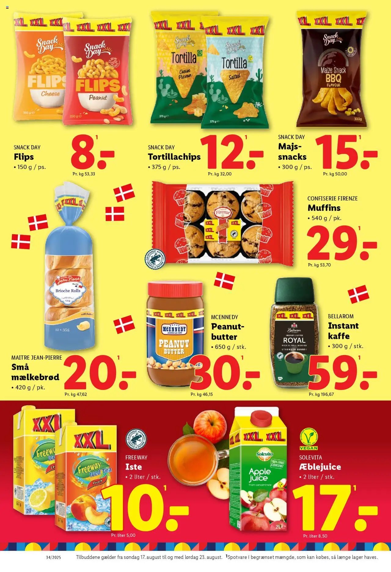 Lidl - Tilbudsavis (2025-08-17 - 2025-08-23)