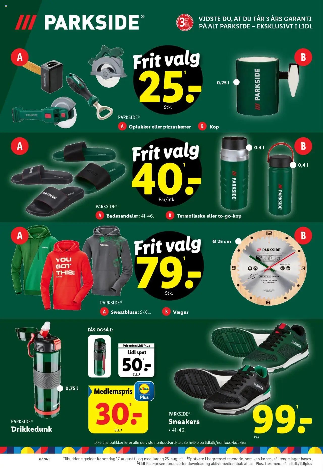 Lidl - Tilbudsavis (2025-08-17 - 2025-08-23)