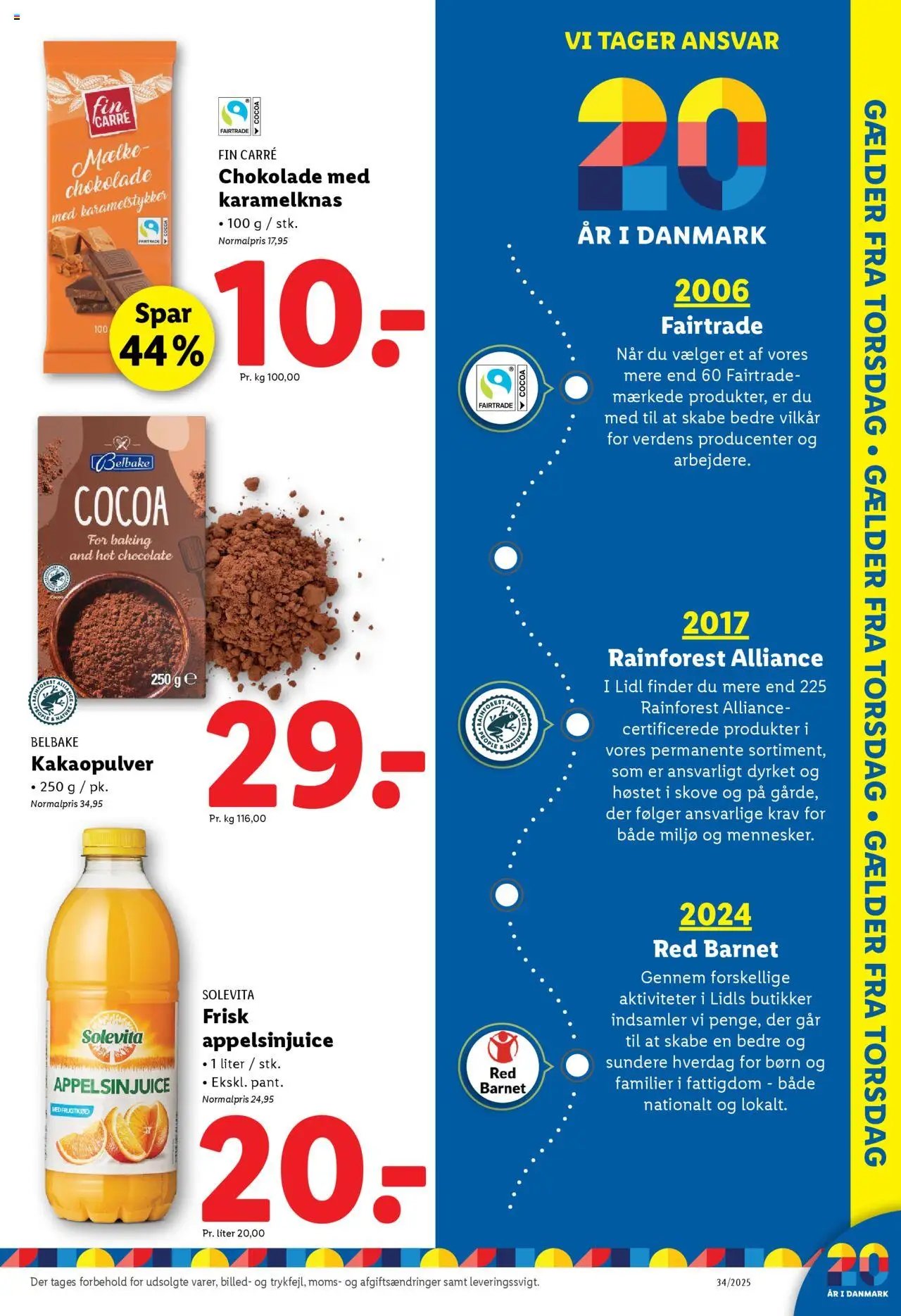 Lidl - Tilbudsavis (2025-08-17 - 2025-08-23)