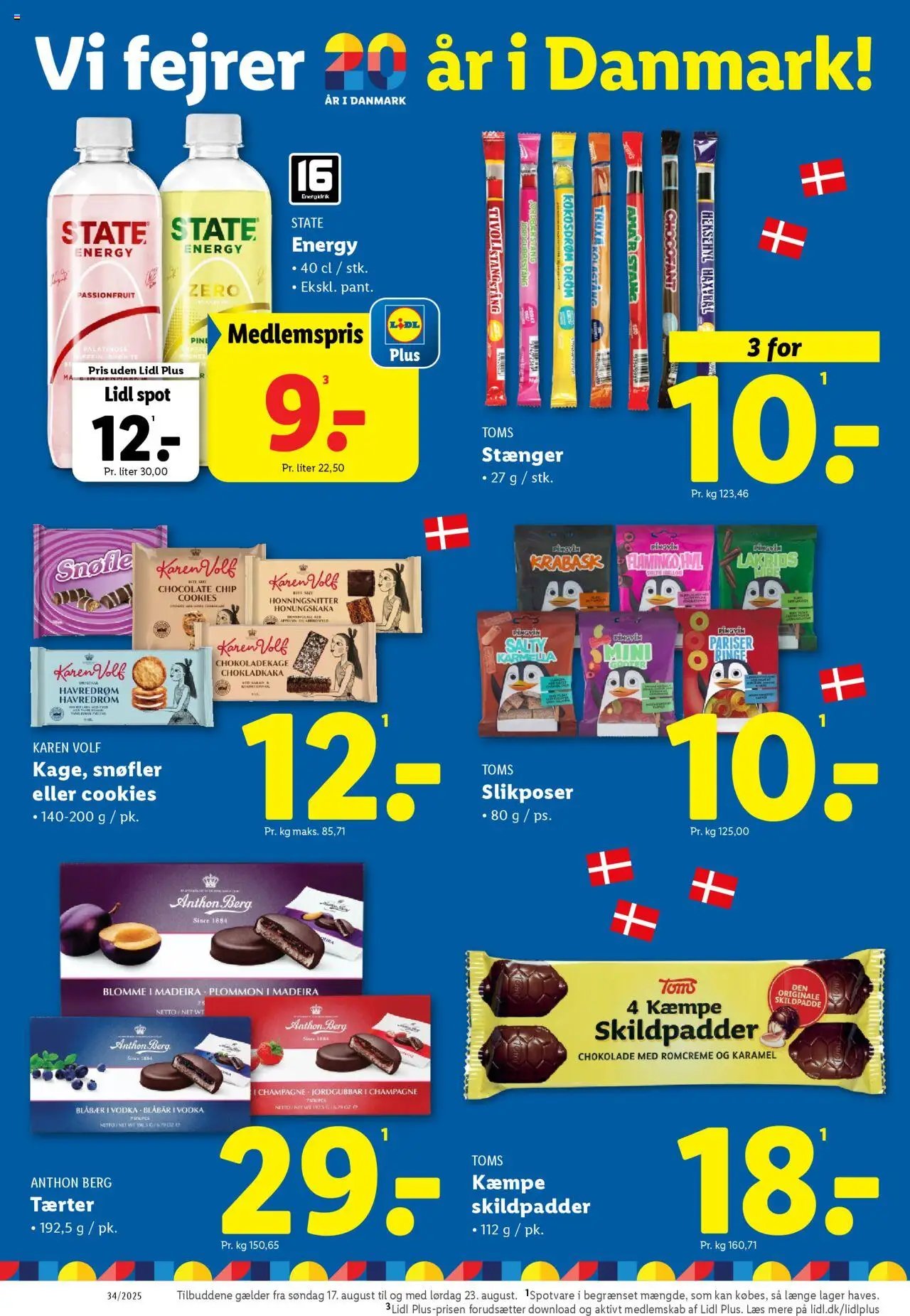 Lidl - Tilbudsavis (2025-08-17 - 2025-08-23)
