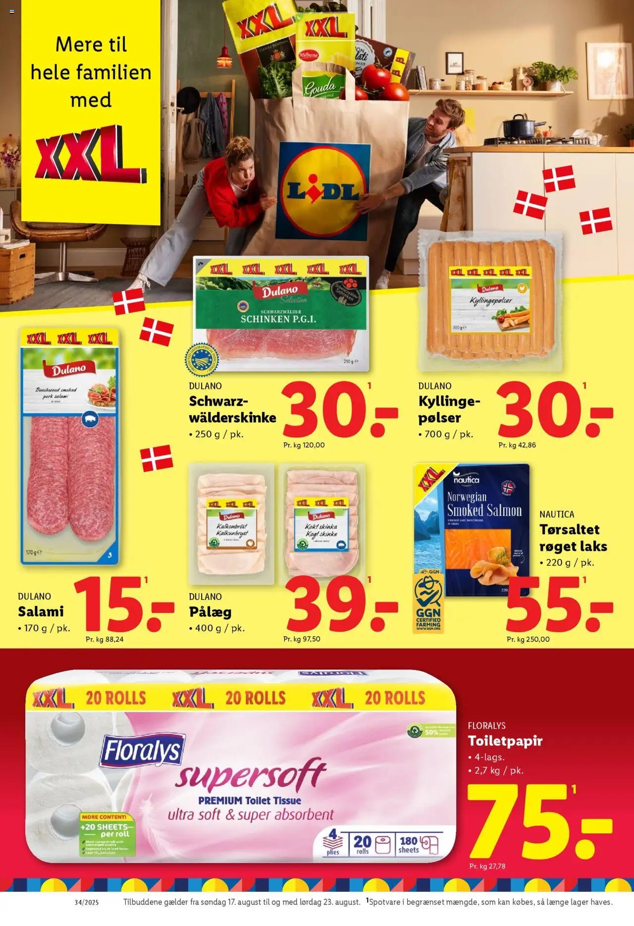 Lidl - Tilbudsavis (2025-08-17 - 2025-08-23)