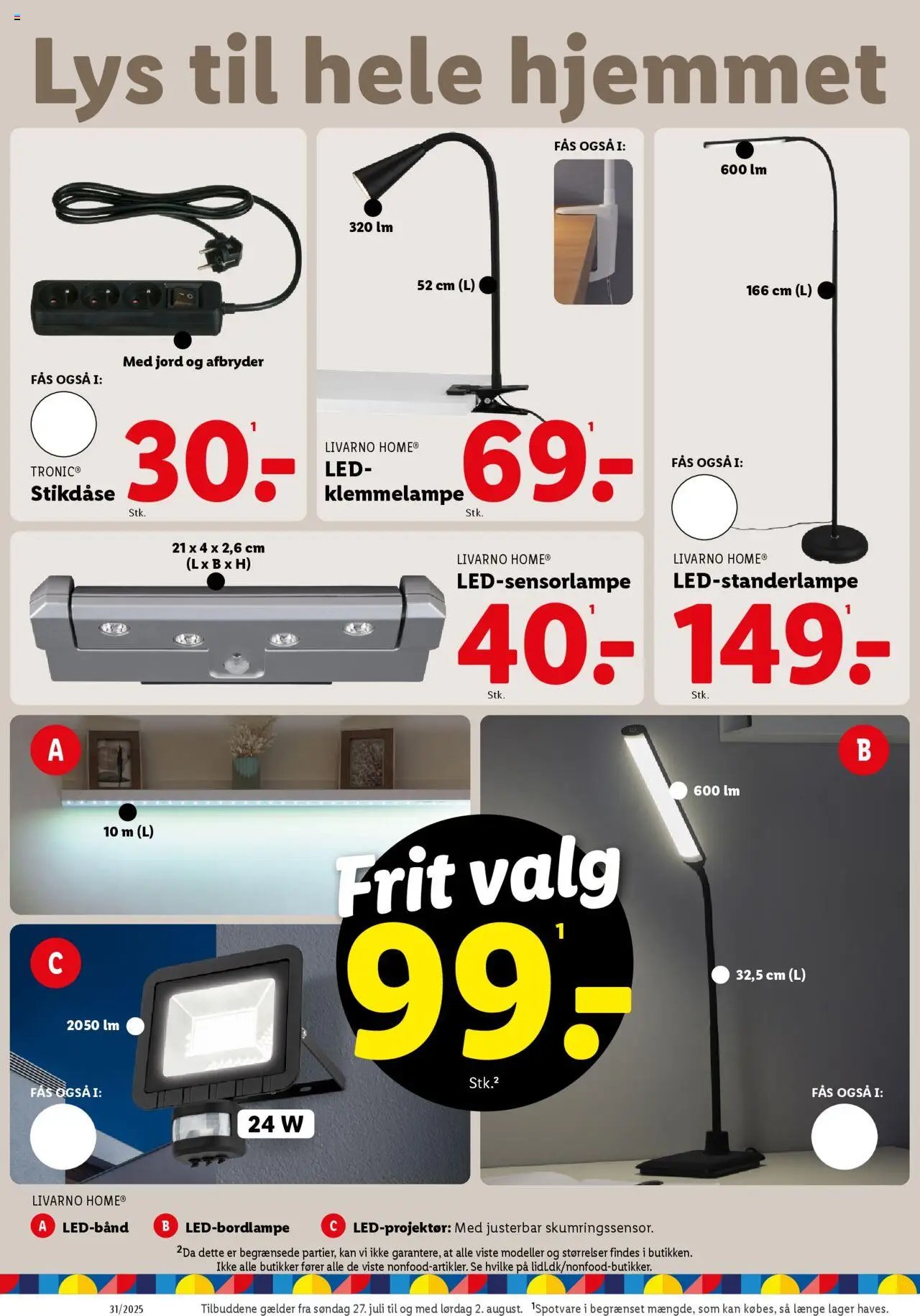 Lidl - Weekend tilbud (2025-07-31 - 2025-08-02)