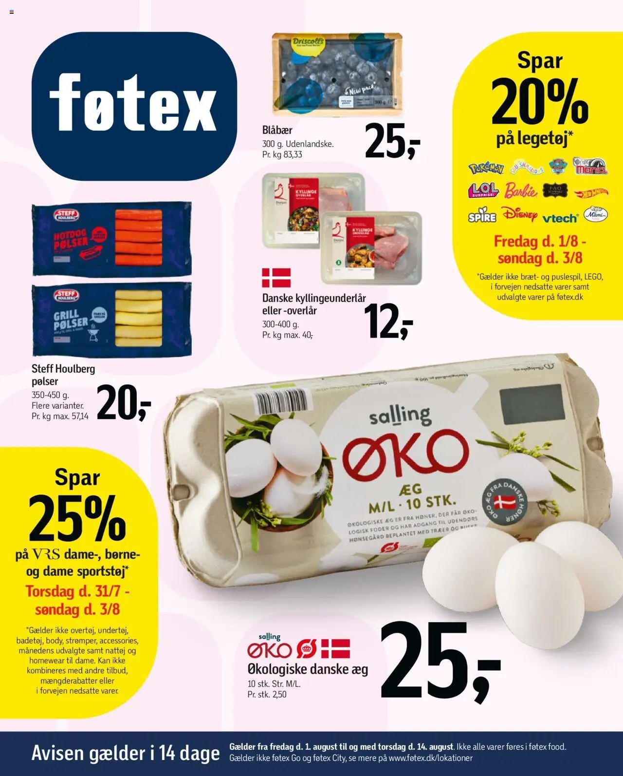 Føtex - Tilbudsavis (2025-08-01 - 2025-08-14)