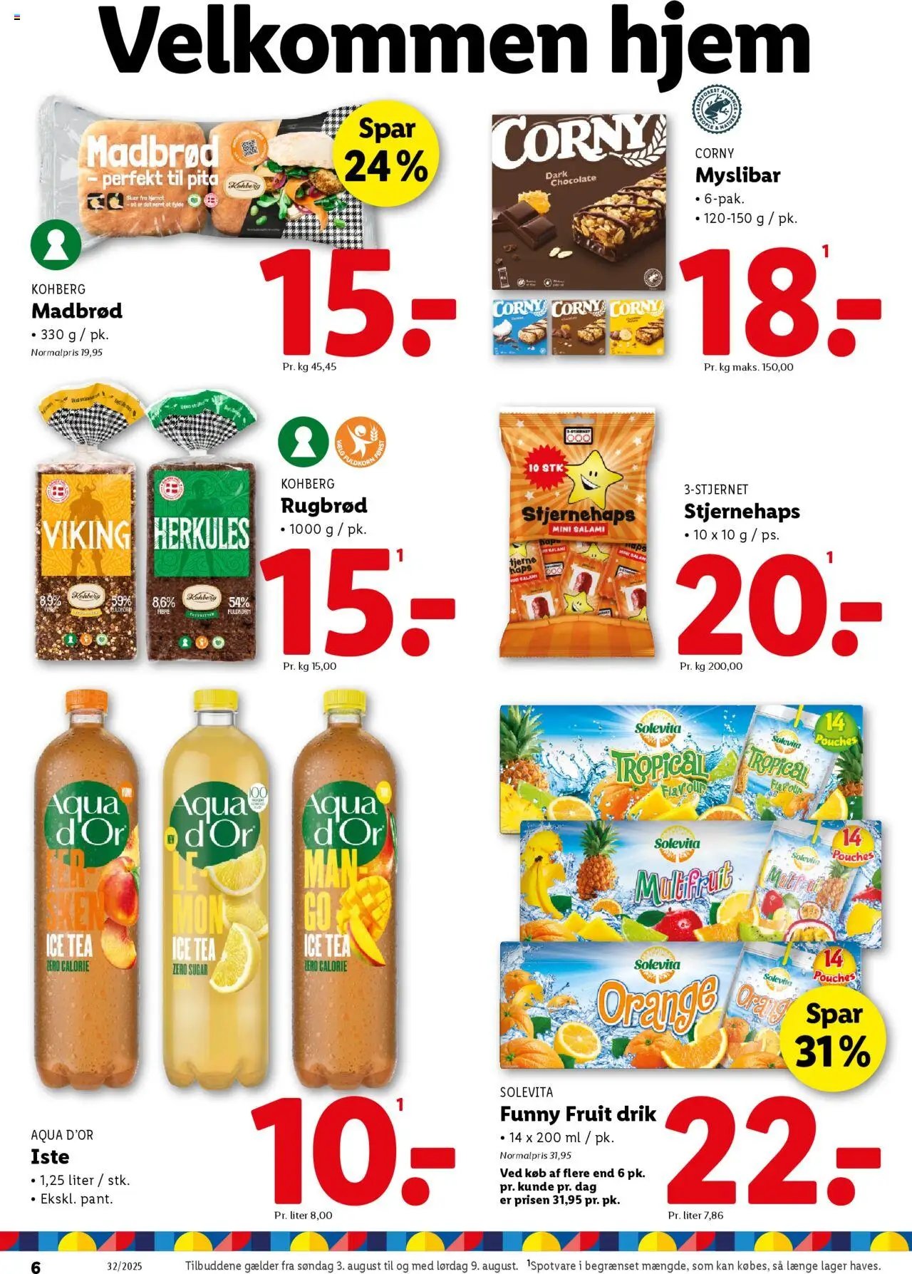 Lidl - Tilbudsavis (2025-08-03 - 2025-08-09)