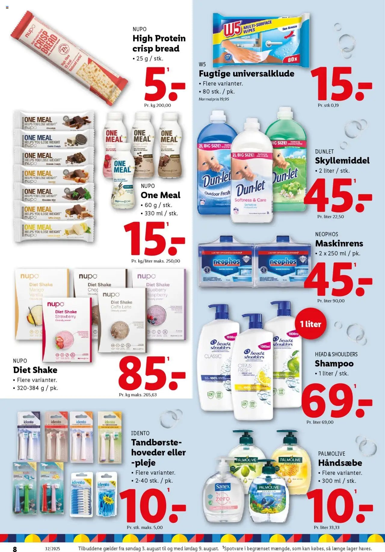 Lidl - Tilbudsavis (2025-08-03 - 2025-08-09)