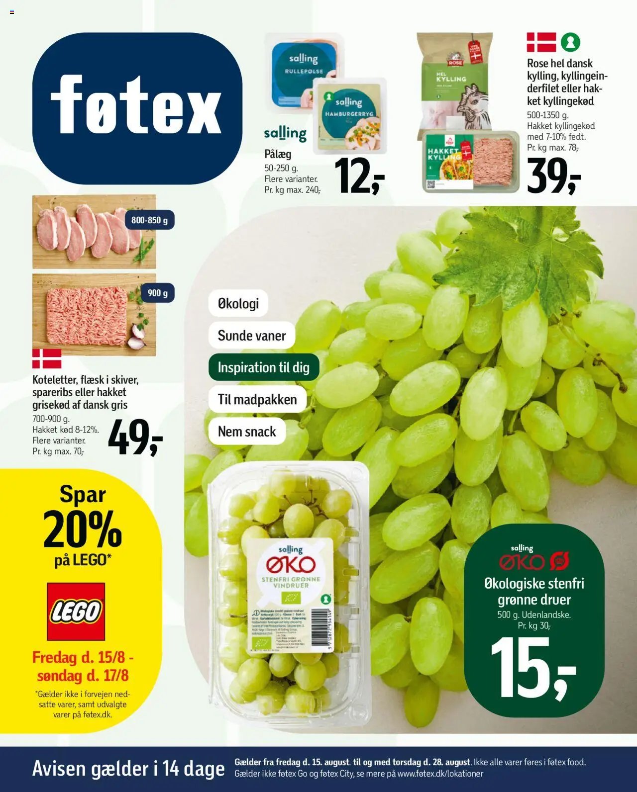 Føtex - Tilbudsavis (2025-08-15 - 2025-08-28)