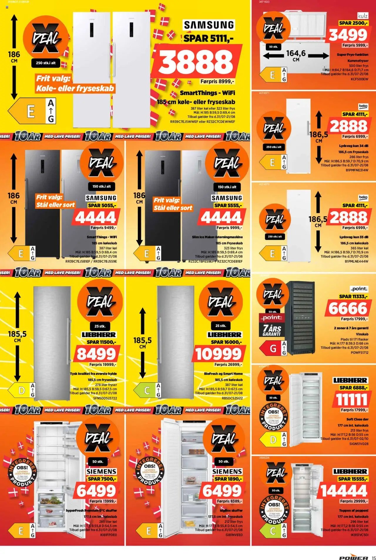 Power - Lave priser (2025-07-31 - 2025-08-28)
