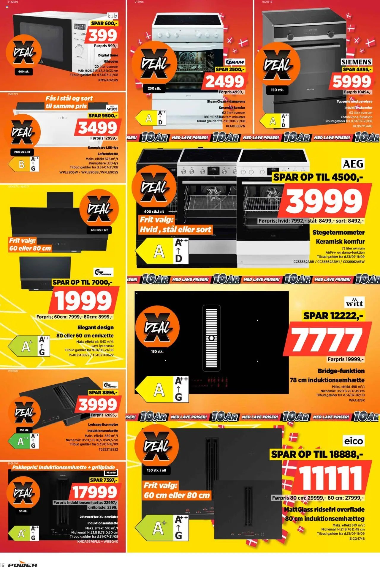 Power - Lave priser (2025-07-31 - 2025-08-28)