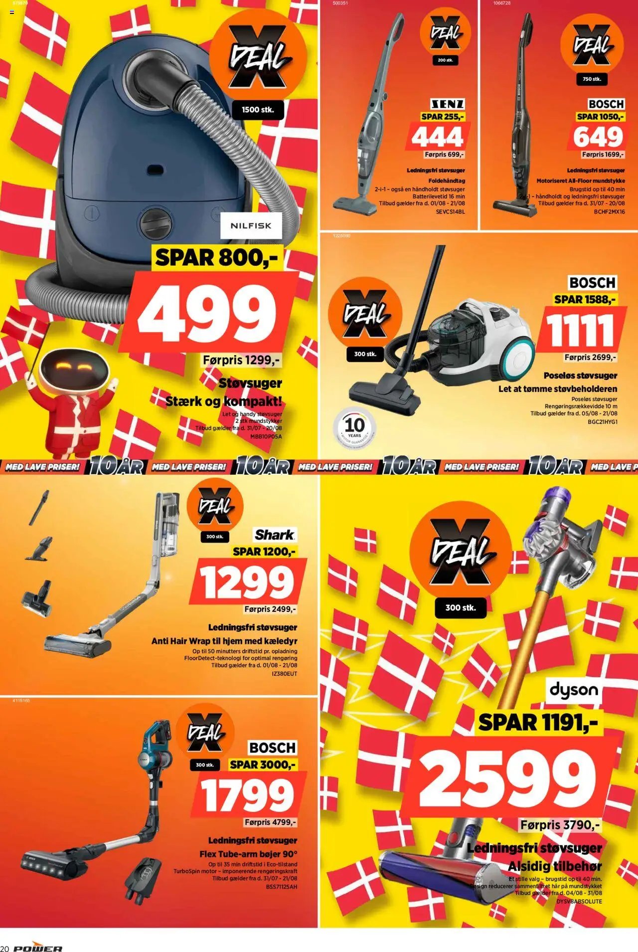 Power - Lave priser (2025-07-31 - 2025-08-28)