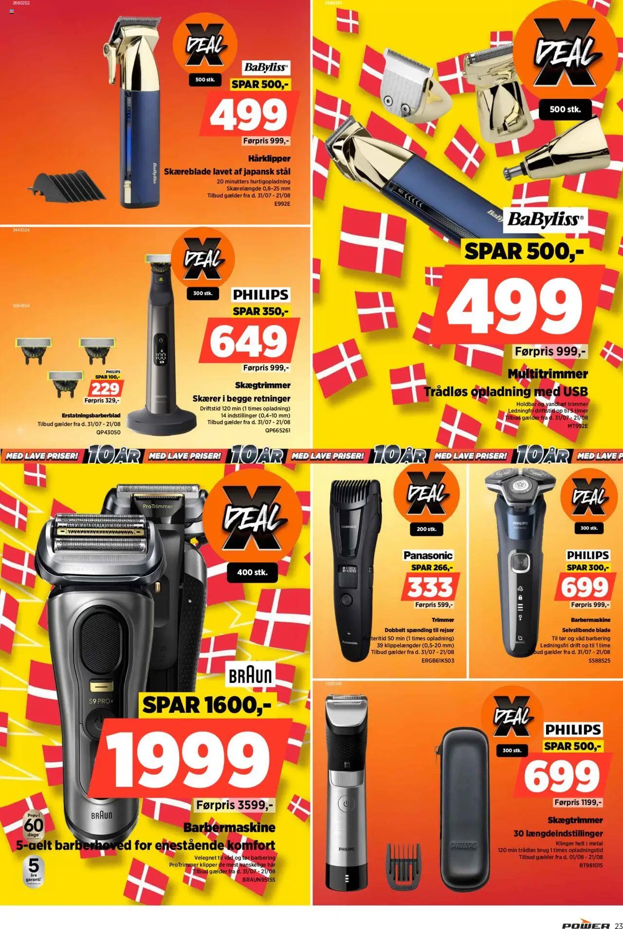 Power - Lave priser (2025-07-31 - 2025-08-28)
