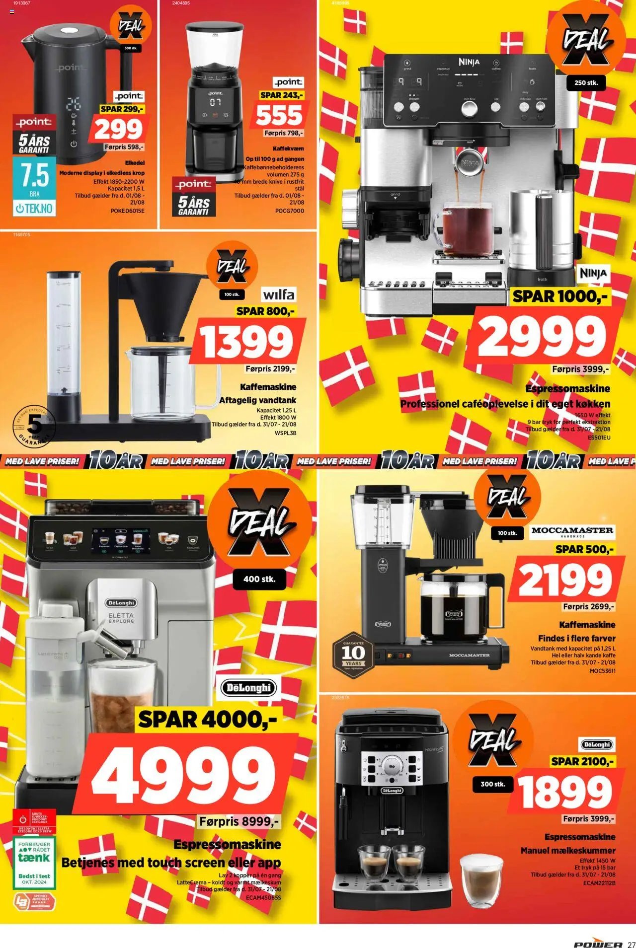 Power - Lave priser (2025-07-31 - 2025-08-28)