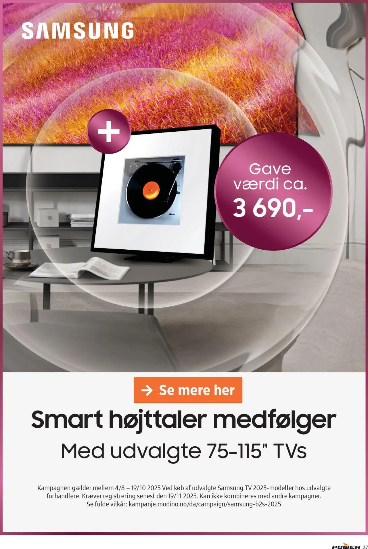 Power - Lave priser (2025-07-31 - 2025-08-28)