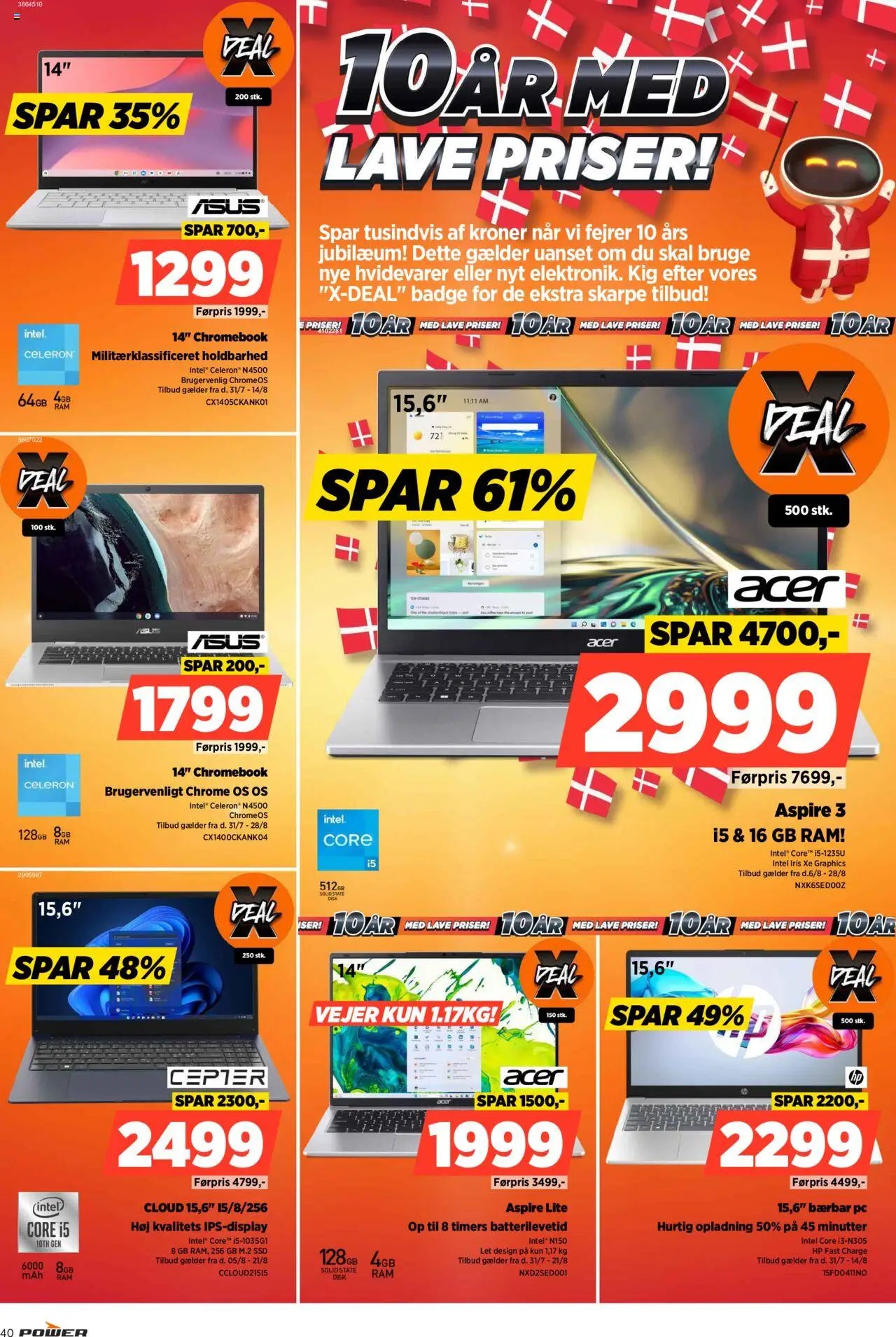 Power - Lave priser (2025-07-31 - 2025-08-28)