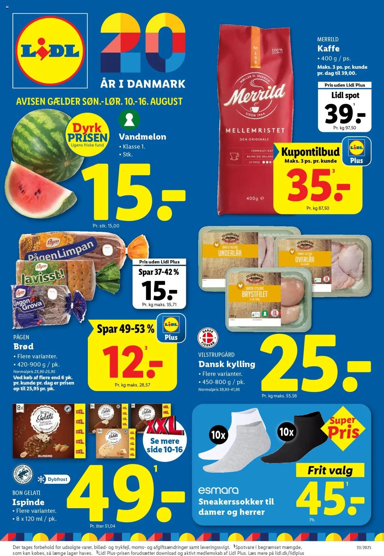 Lidl - Tilbudsavis (2025-08-10 - 2025-08-16)