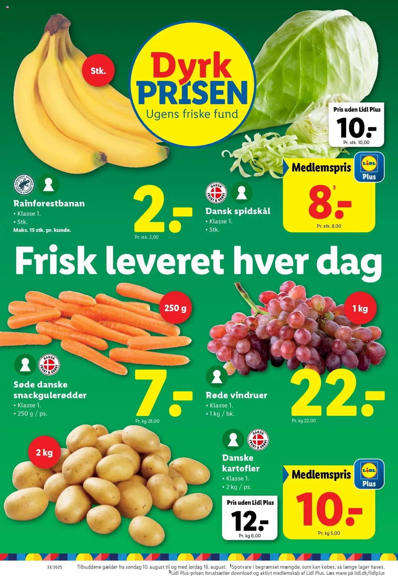 Lidl - Tilbudsavis (2025-08-10 - 2025-08-16)