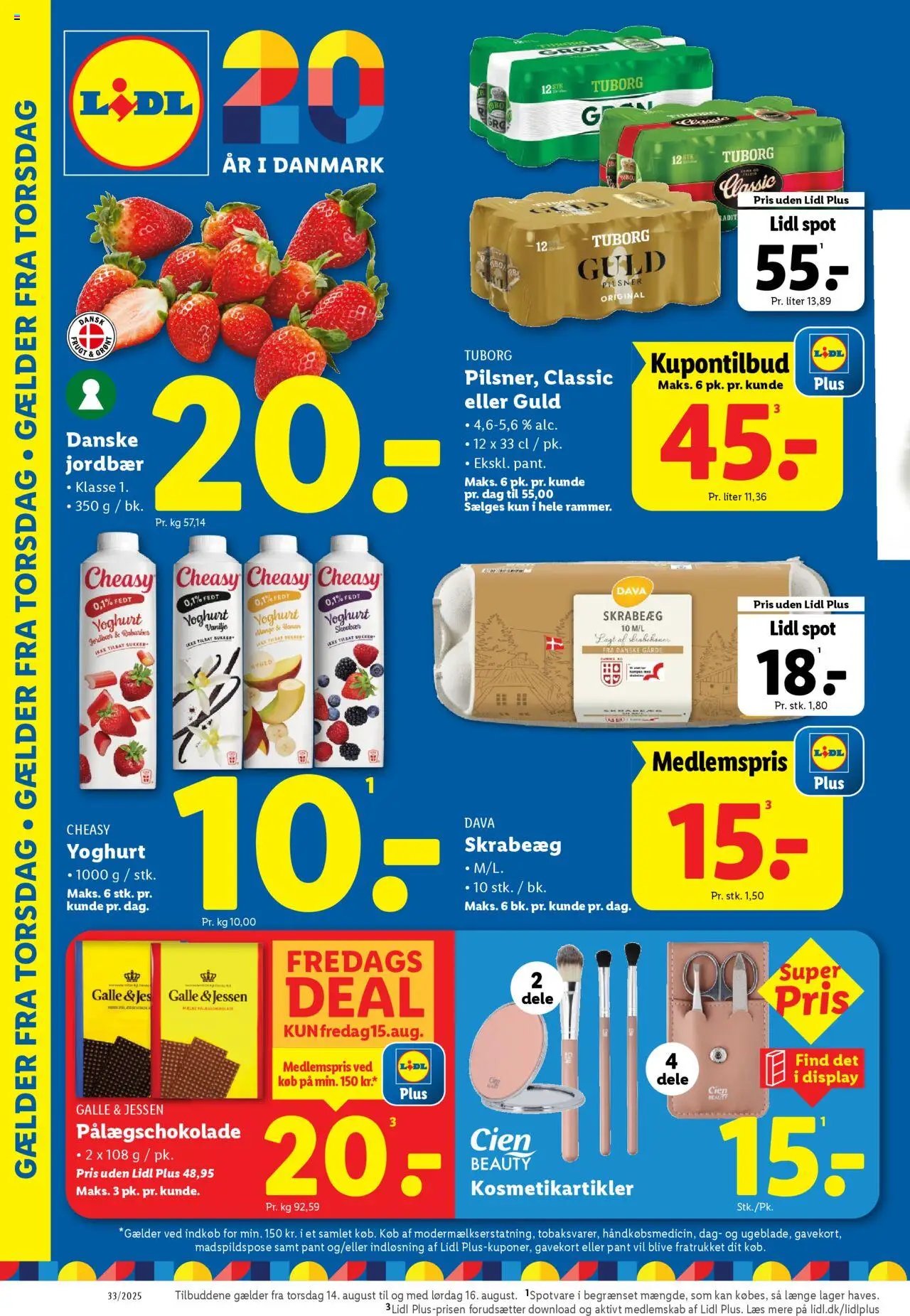 Lidl - Tilbudsavis (2025-08-10 - 2025-08-16)