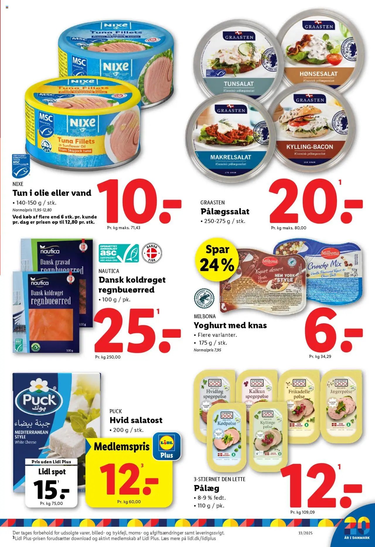 Lidl - Tilbudsavis (2025-08-10 - 2025-08-16)