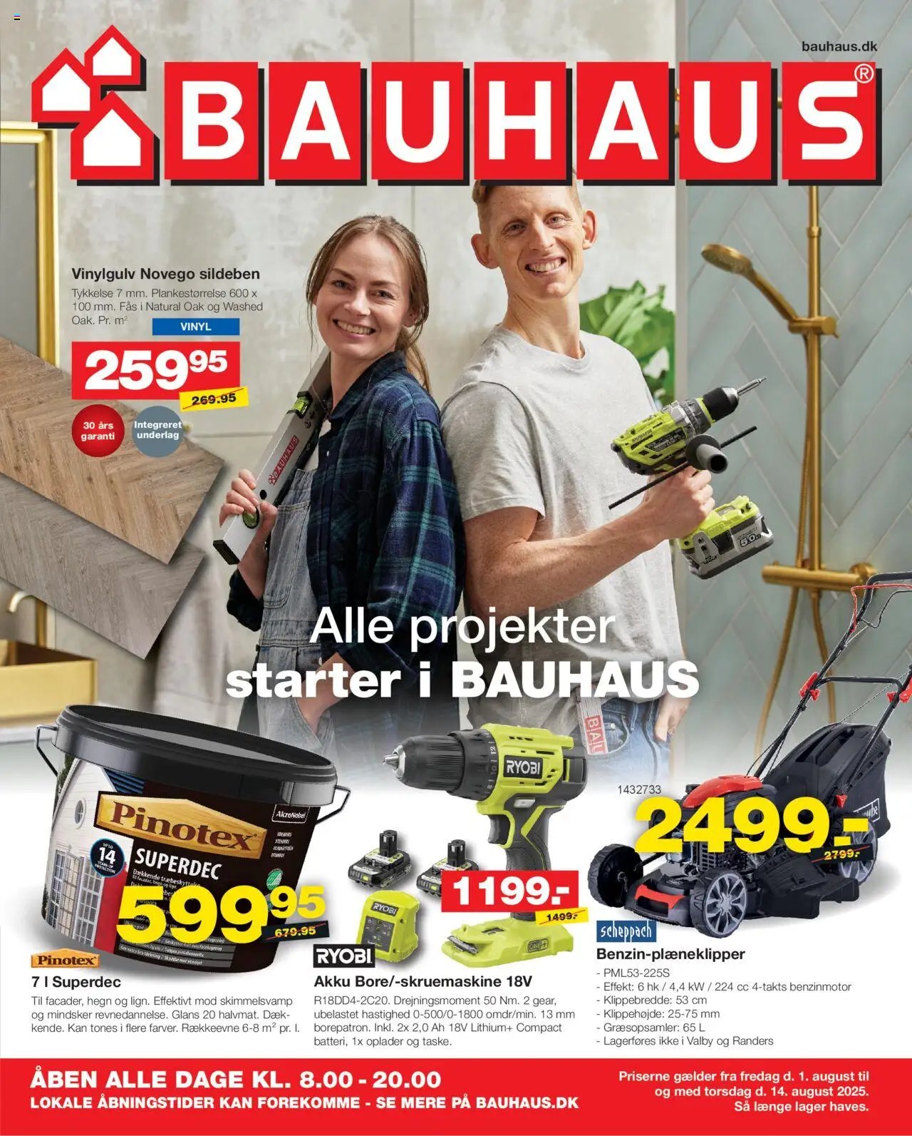 Bauhaus - Tilbudsavis (2025-08-01 - 2025-08-14)