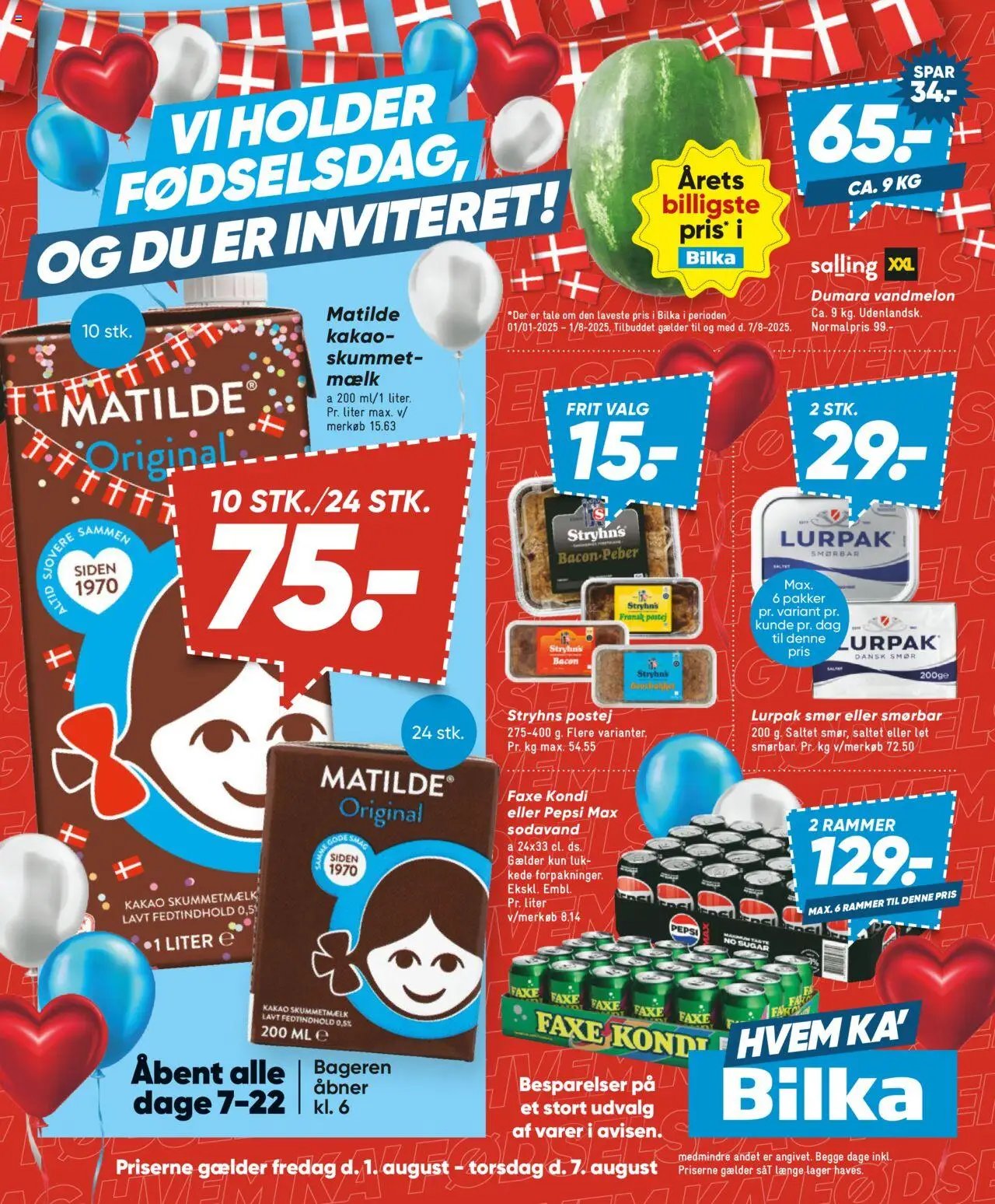 Bilka - Tilbudsavis (2025-08-01 - 2025-08-07)