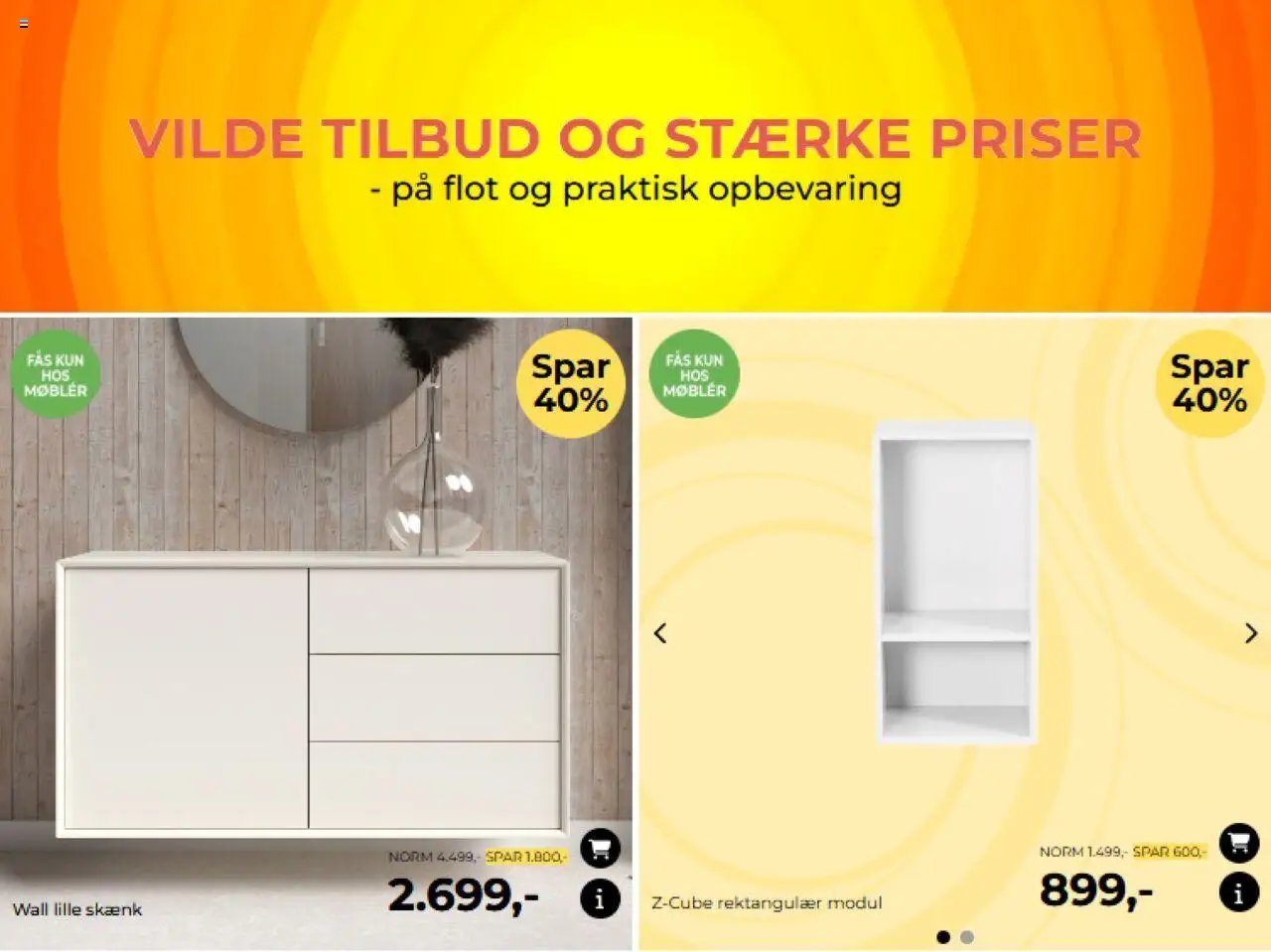 Møblér - Tilbudsavis (2025-07-24 - 2025-08-27)