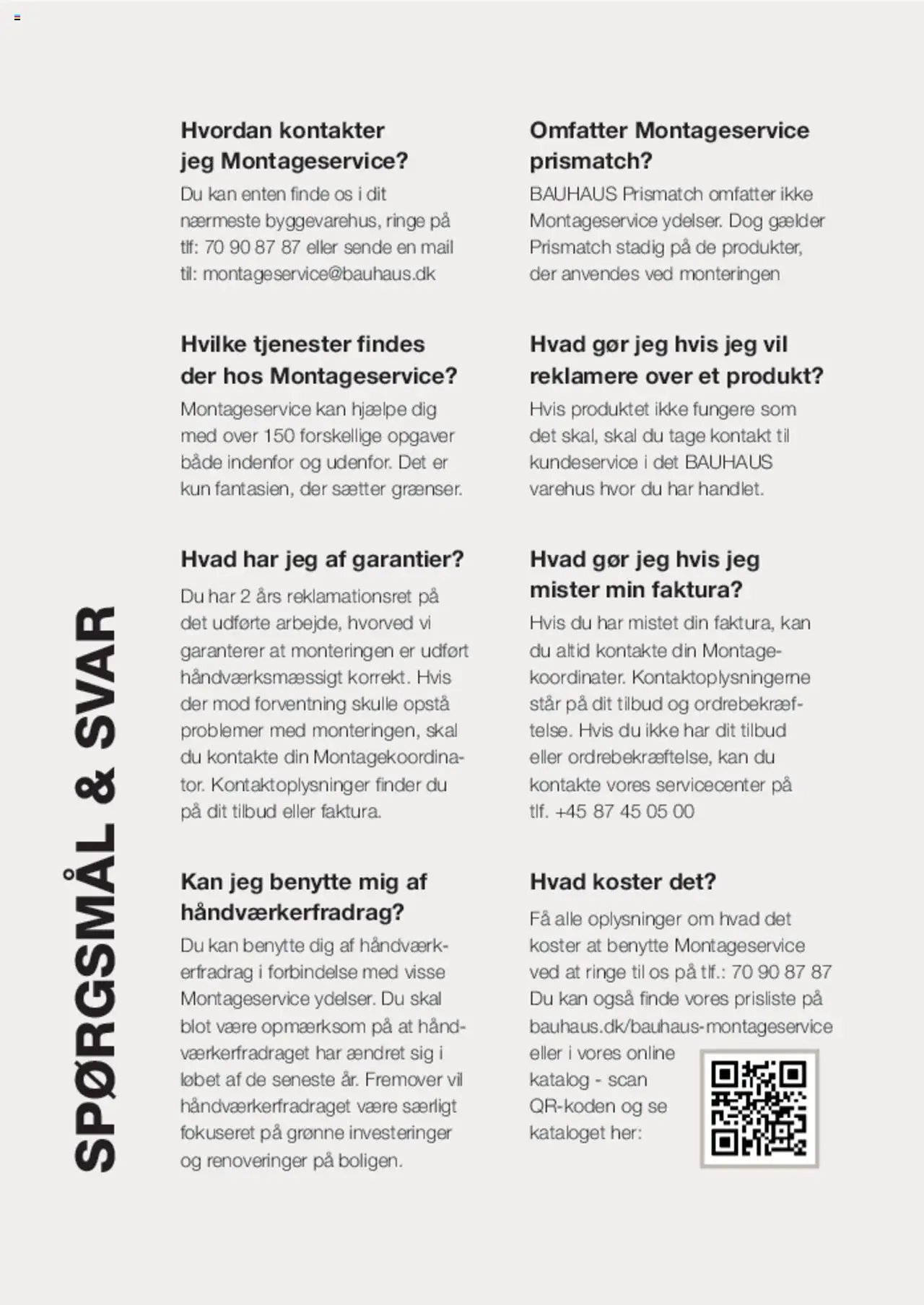 Bauhaus - Kompetencemagasin Montageservice