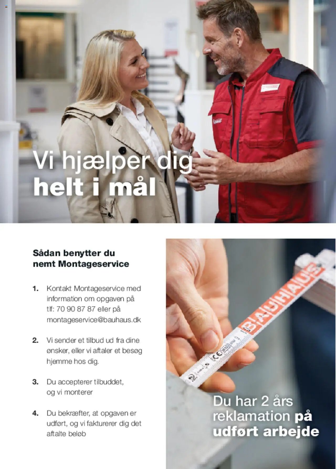 Bauhaus - Kompetencemagasin Montageservice