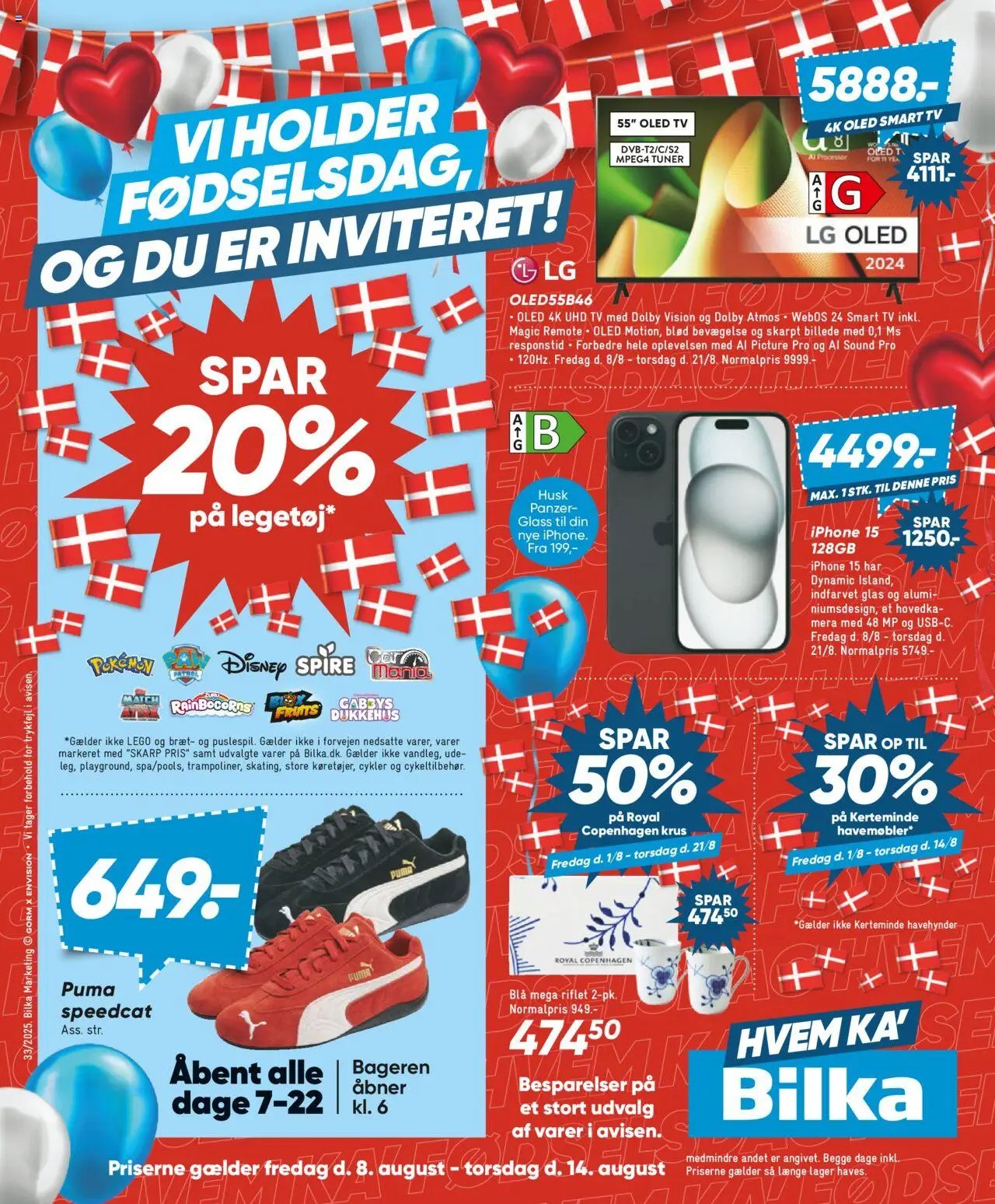 Bilka - Nonfood (2025-08-08 - 2025-08-14)
