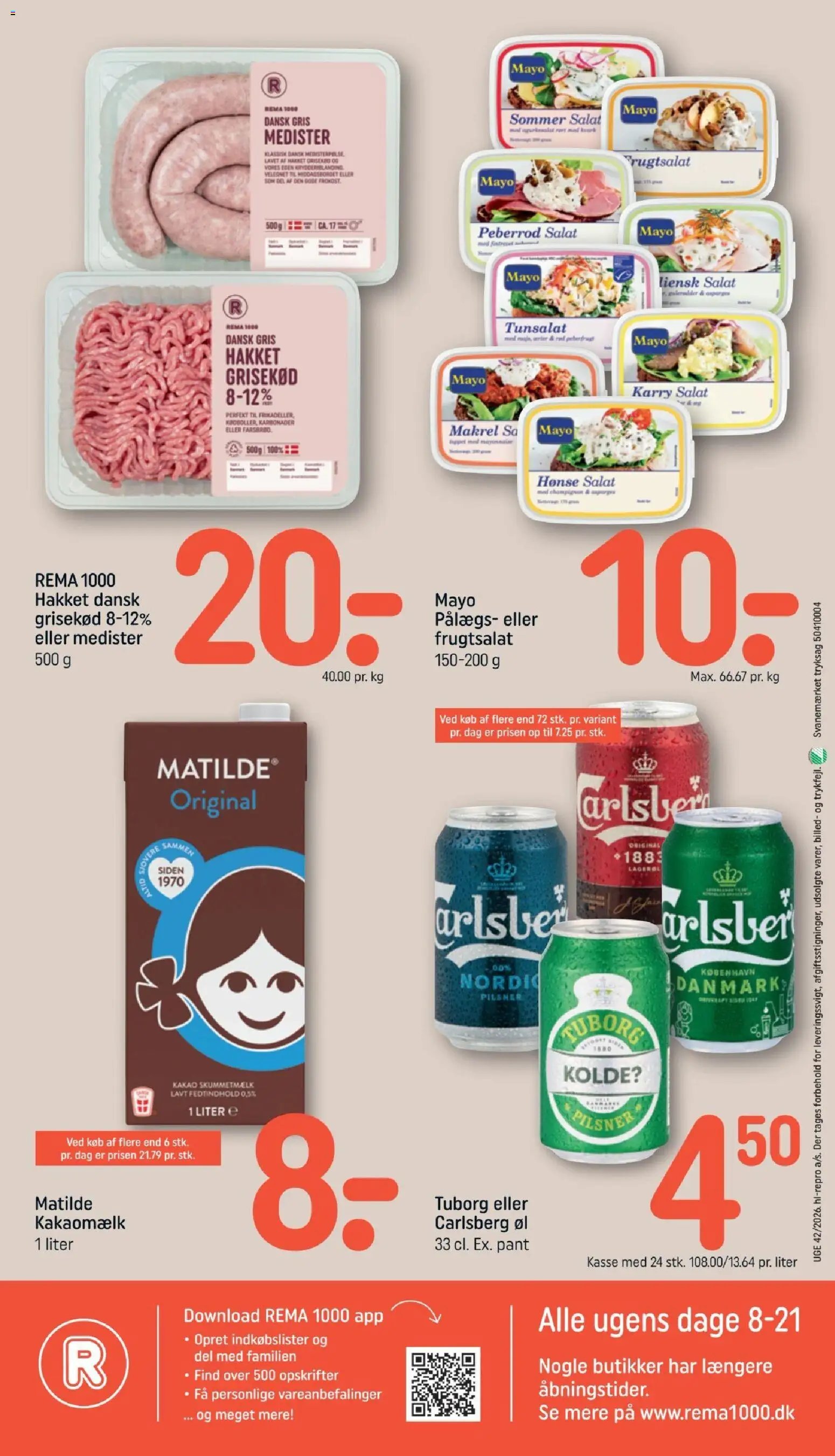 Rema 1000 - Tilbudsavis Uge 42