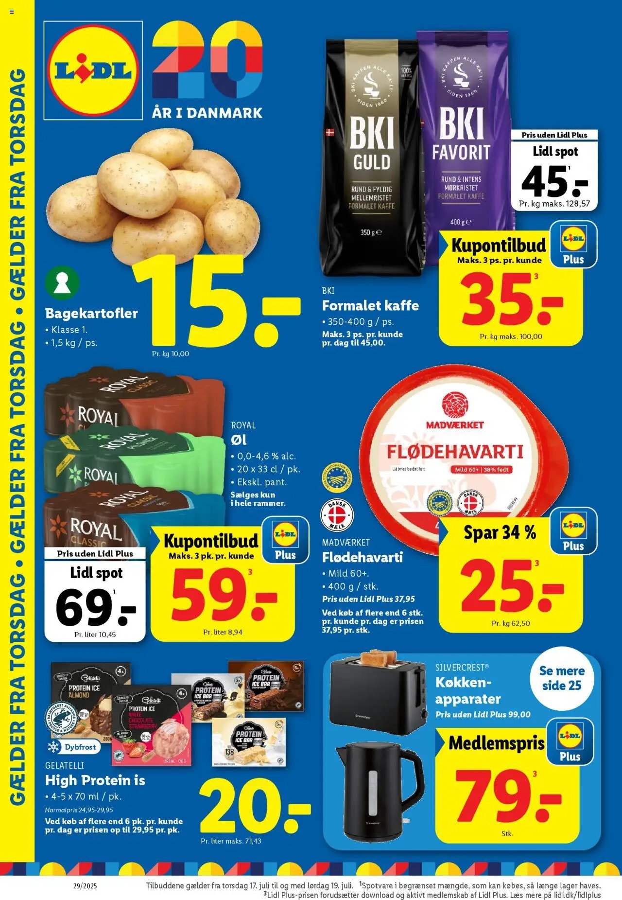 Lidl - Weekend tilbud (2025-07-17 - 2025-07-19)