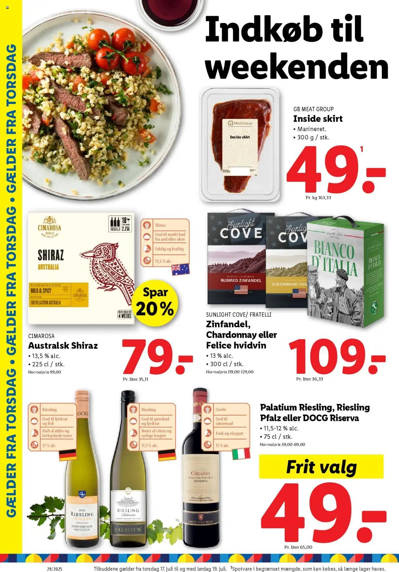 Lidl - Weekend tilbud (2025-07-17 - 2025-07-19)