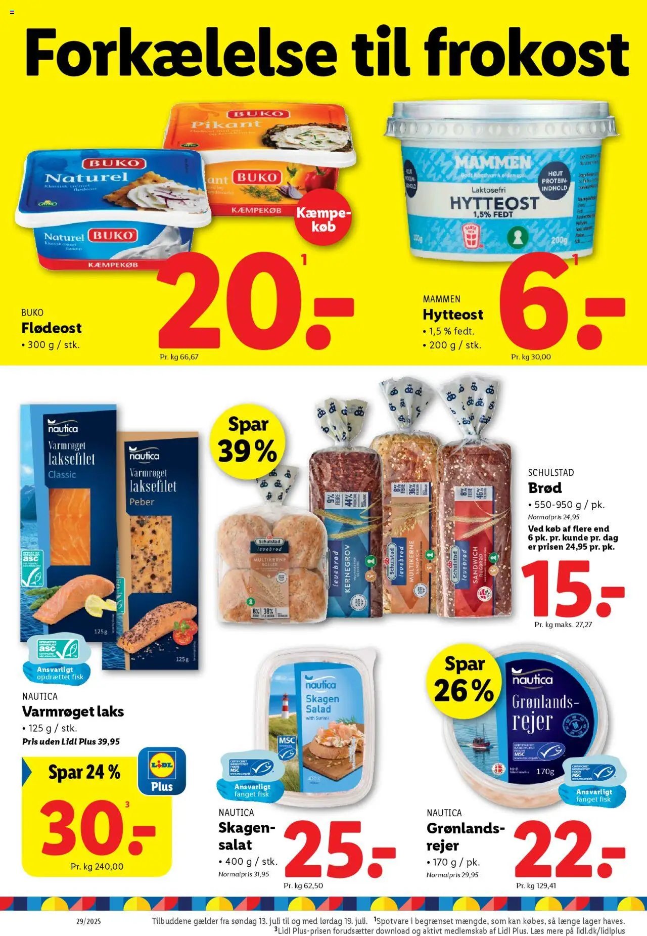 Lidl - Weekend tilbud (2025-07-17 - 2025-07-19)