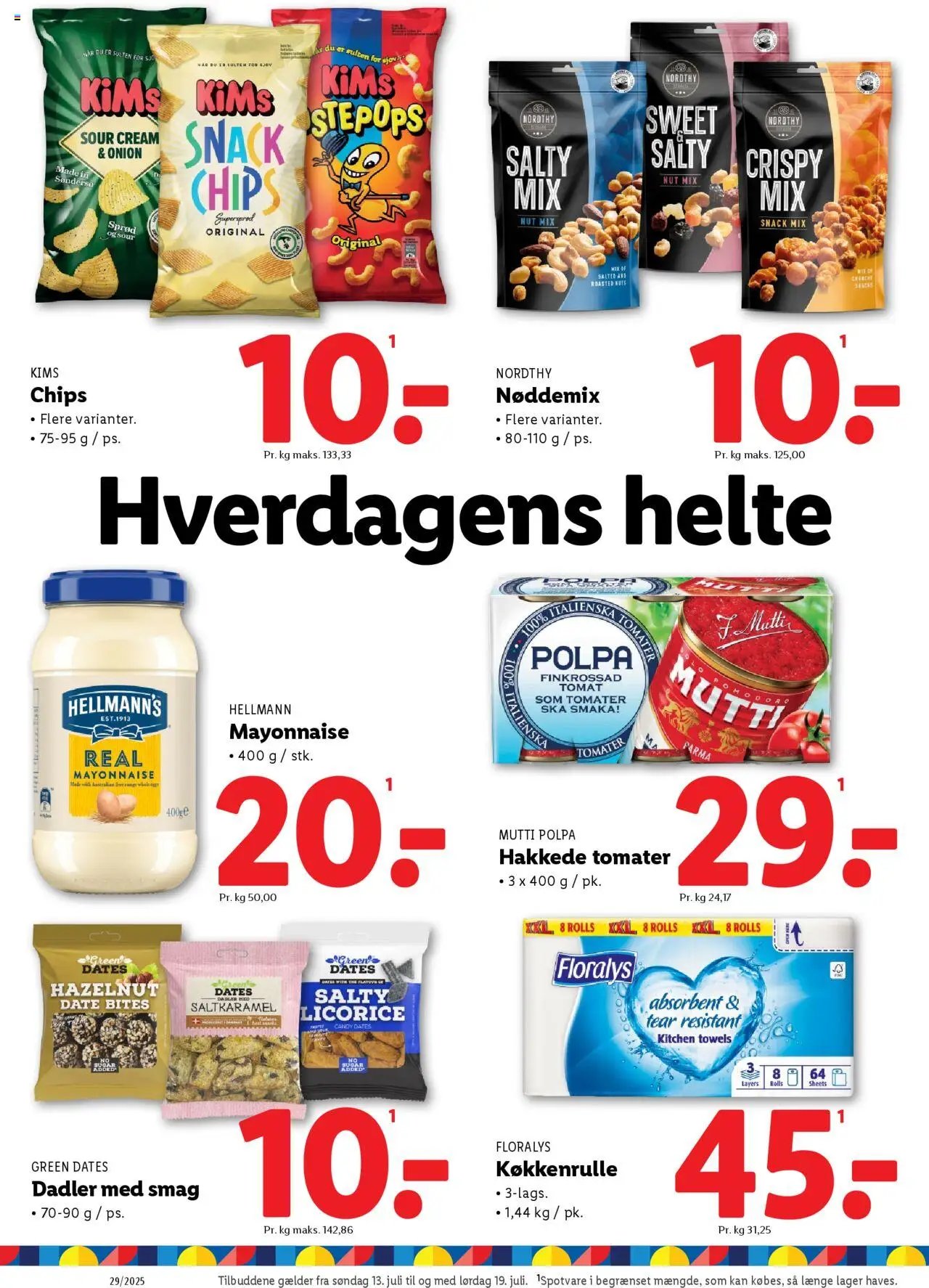 Lidl - Weekend tilbud (2025-07-17 - 2025-07-19)