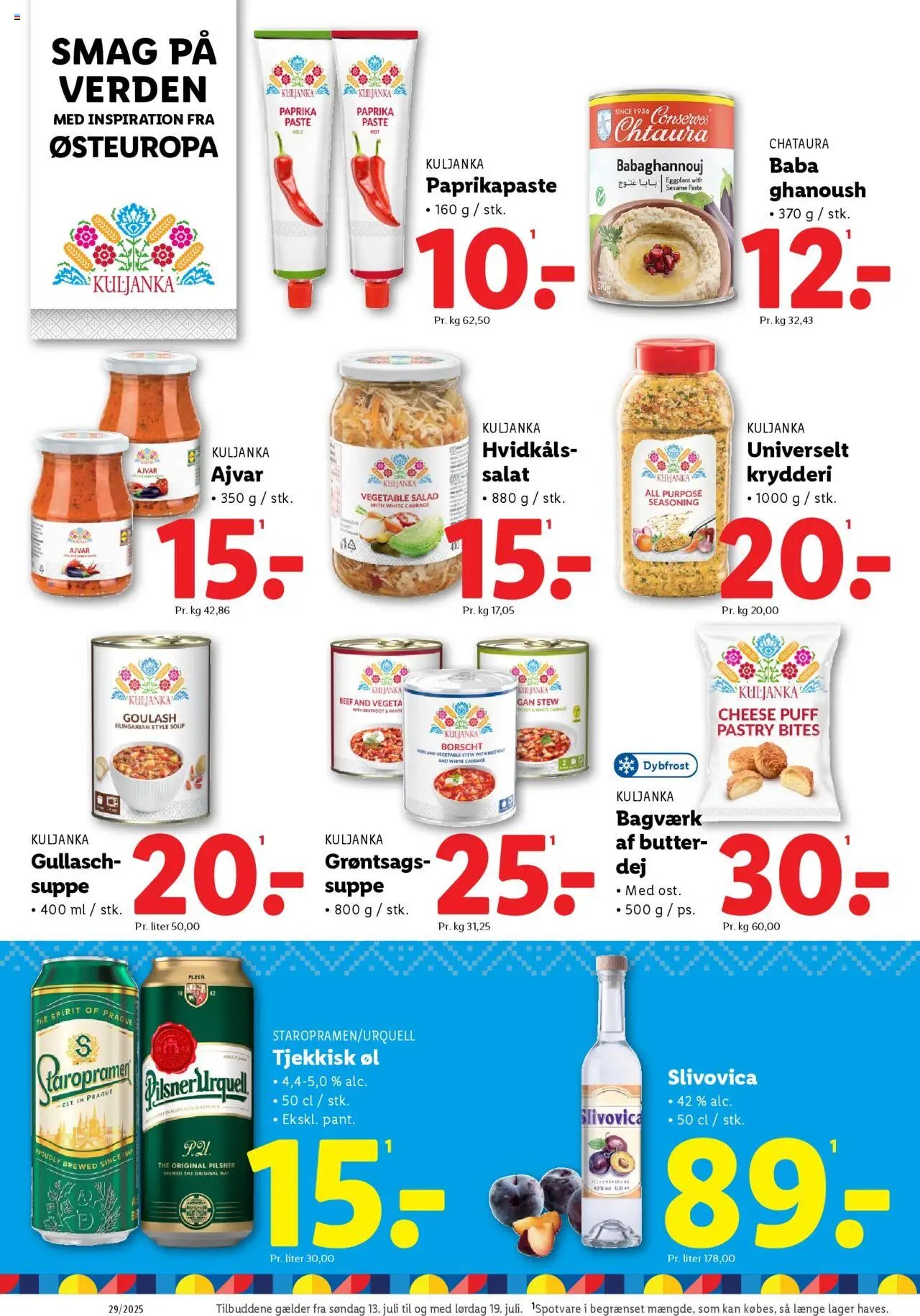 Lidl - Weekend tilbud (2025-07-17 - 2025-07-19)