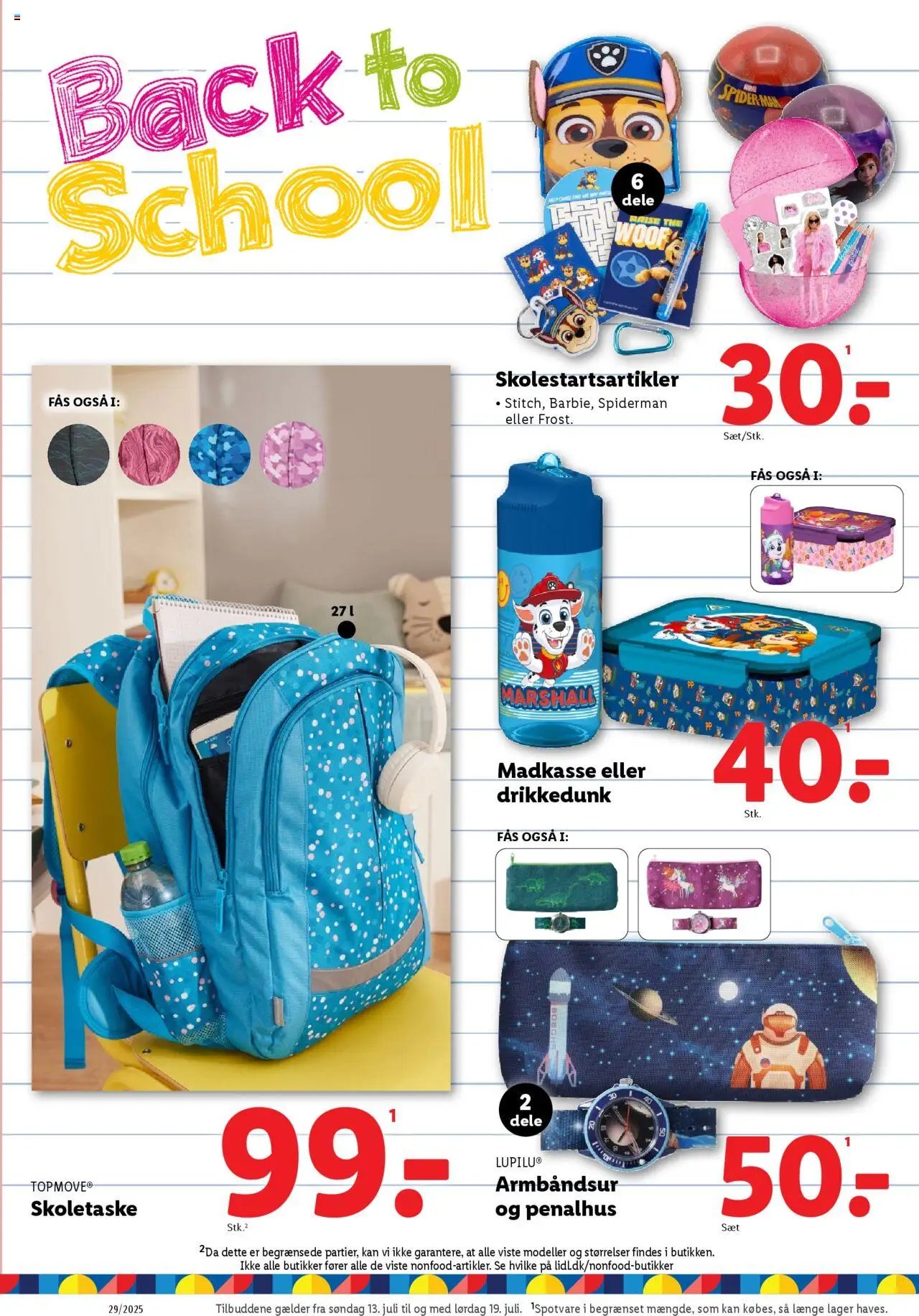 Lidl - Weekend tilbud (2025-07-17 - 2025-07-19)