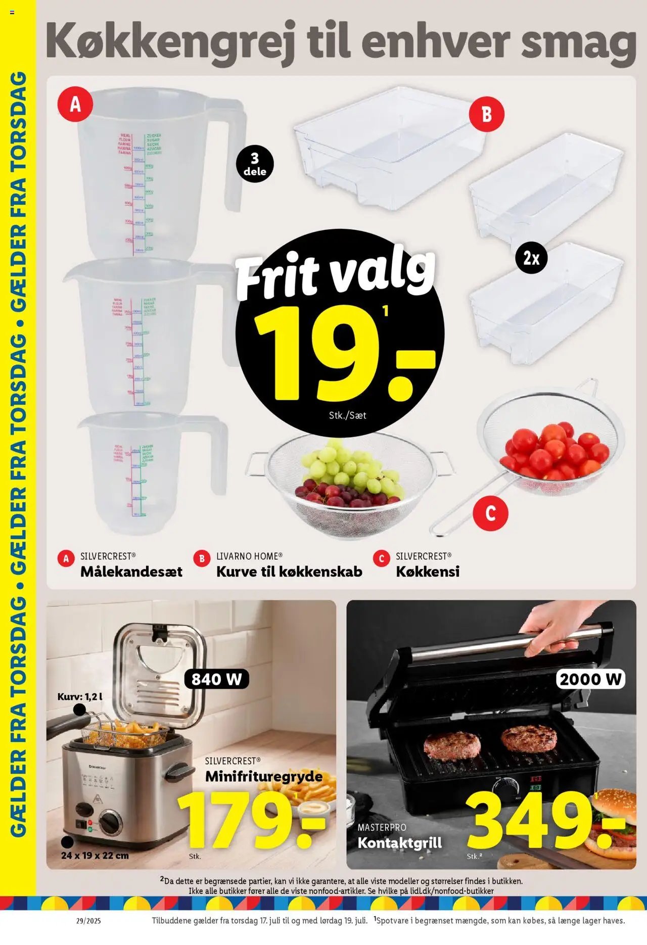 Lidl - Weekend tilbud (2025-07-17 - 2025-07-19)