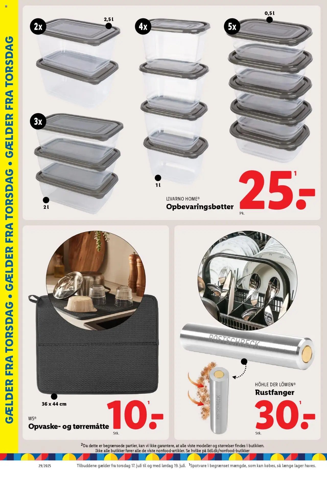 Lidl - Weekend tilbud (2025-07-17 - 2025-07-19)