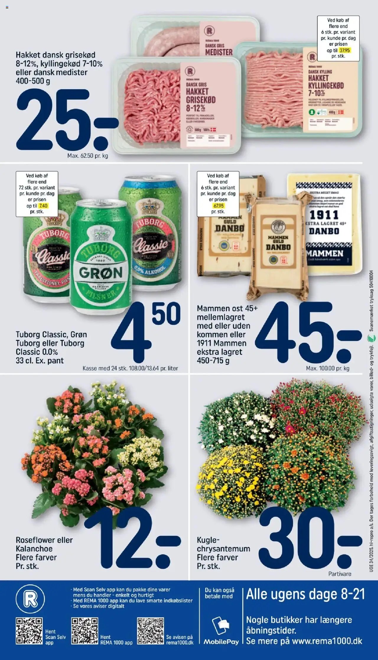 Rema 1000 - Tilbudsavis (2025-08-16 - 2025-08-23)