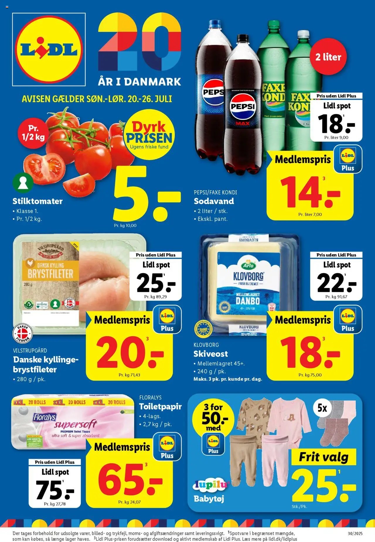Lidl - Tilbudsavis (2025-07-20 - 2025-07-26)