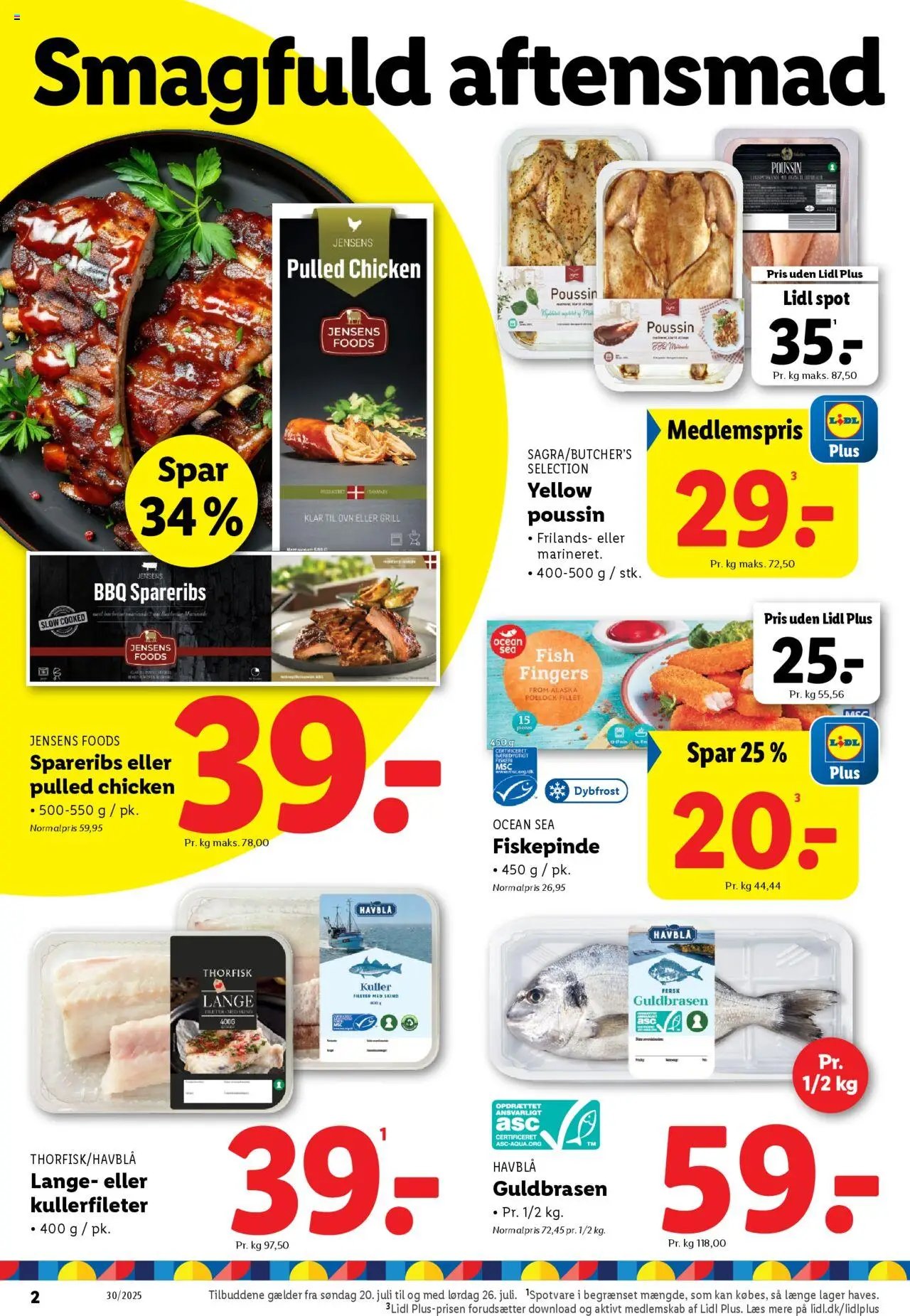 Lidl - Tilbudsavis (2025-07-20 - 2025-07-26)