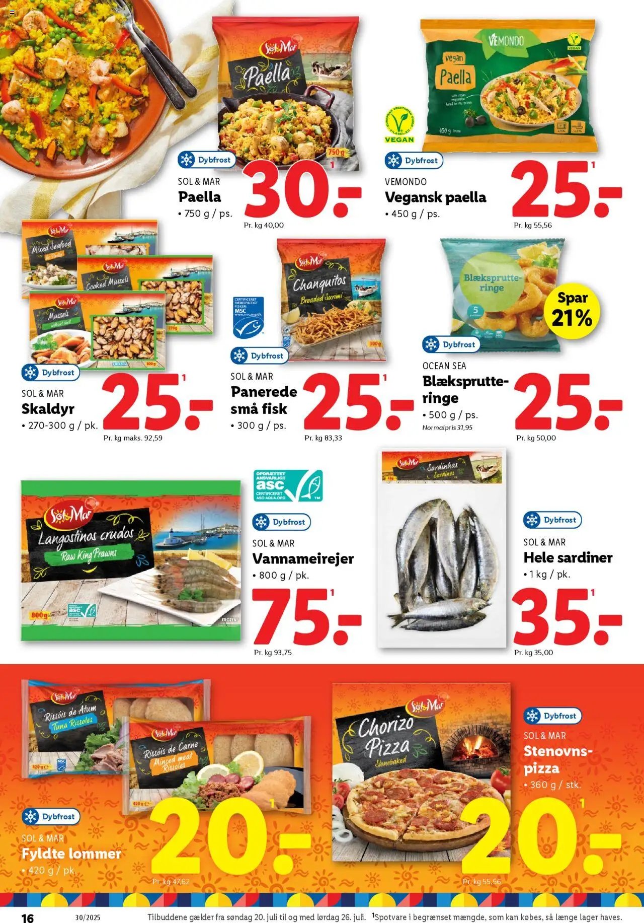 Lidl - Tilbudsavis (2025-07-20 - 2025-07-26)