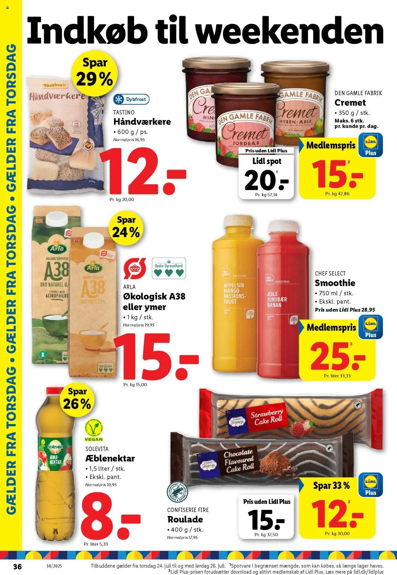 Lidl - Tilbudsavis (2025-07-20 - 2025-07-26)