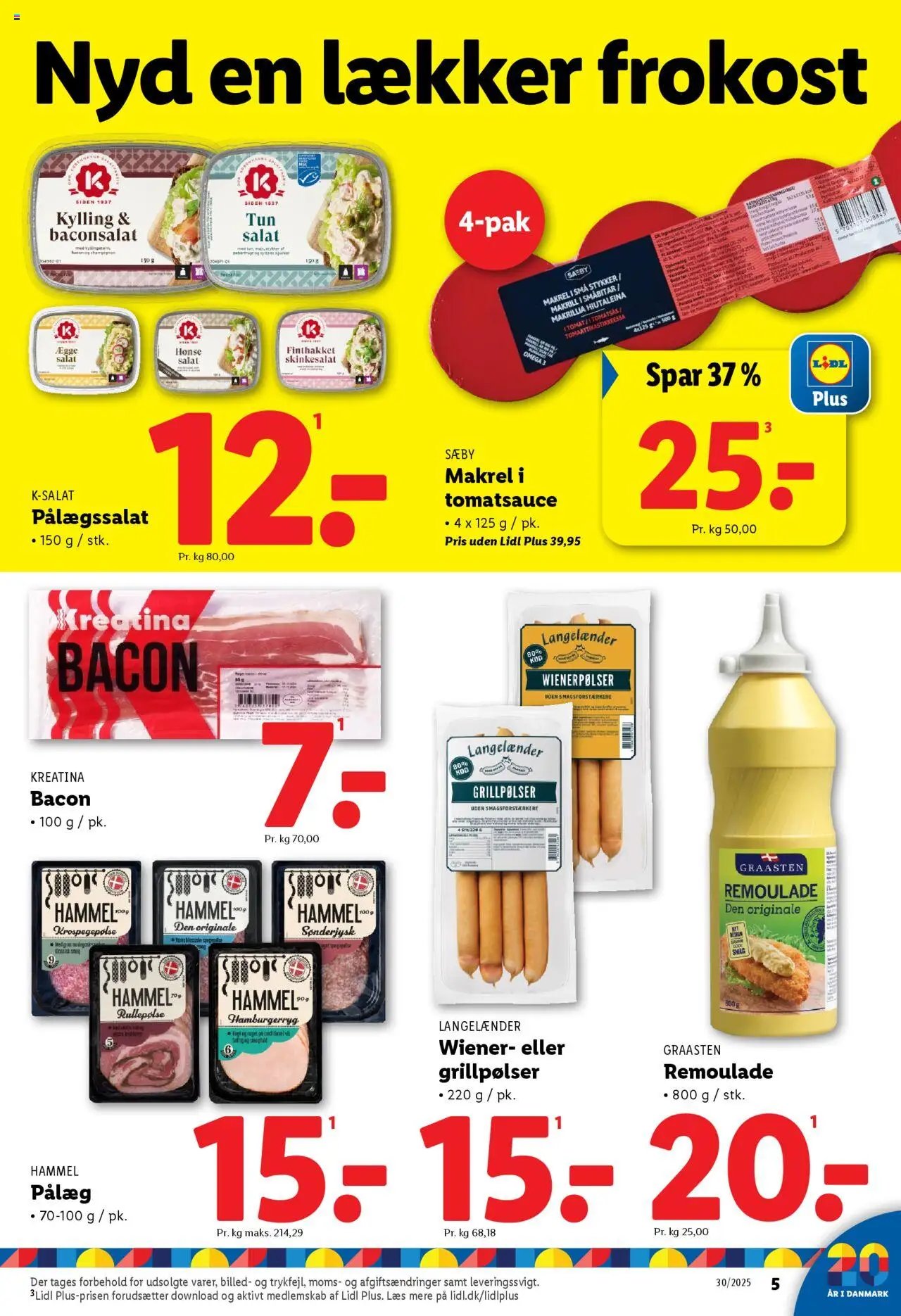 Lidl - Tilbudsavis (2025-07-20 - 2025-07-26)