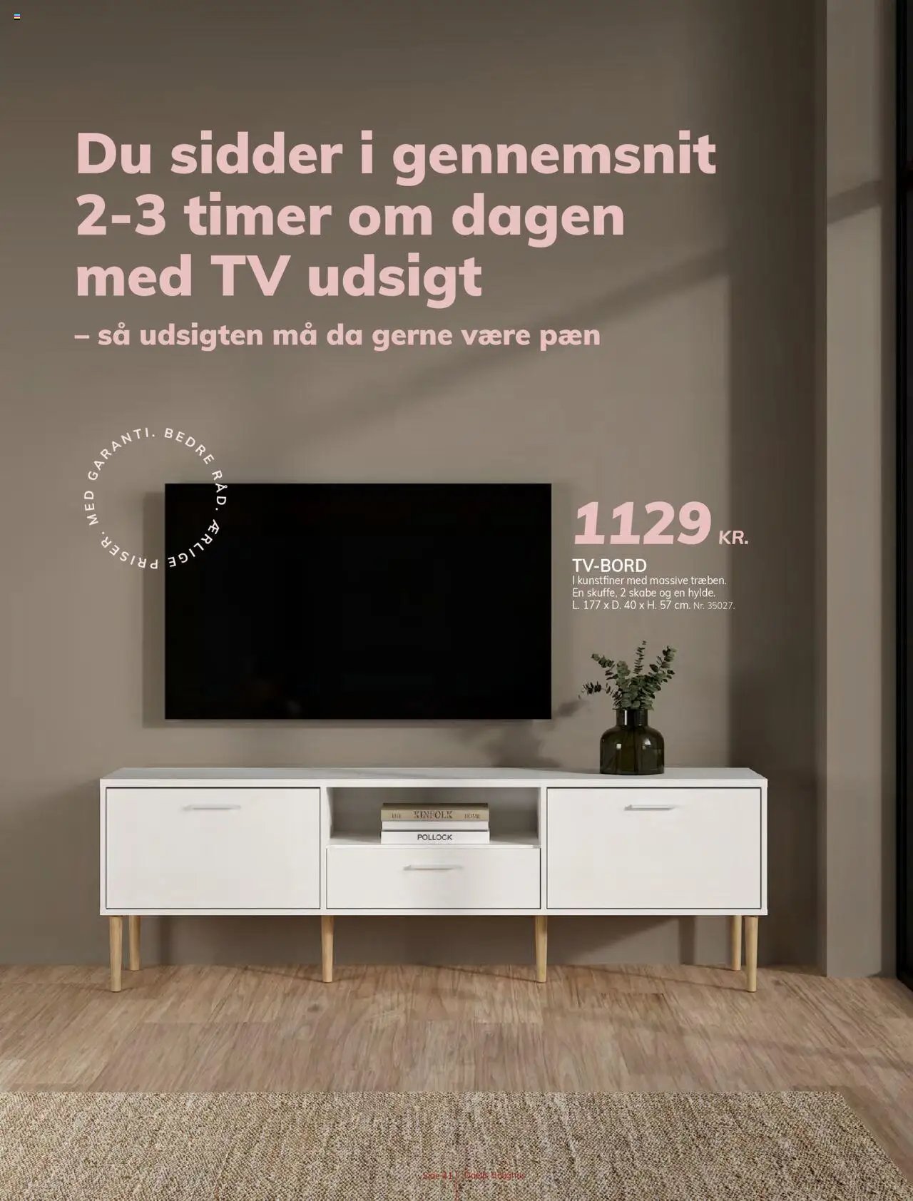 Daells Bolighus - Indretning af stuen (2025-08-14 - 2025-12-31)